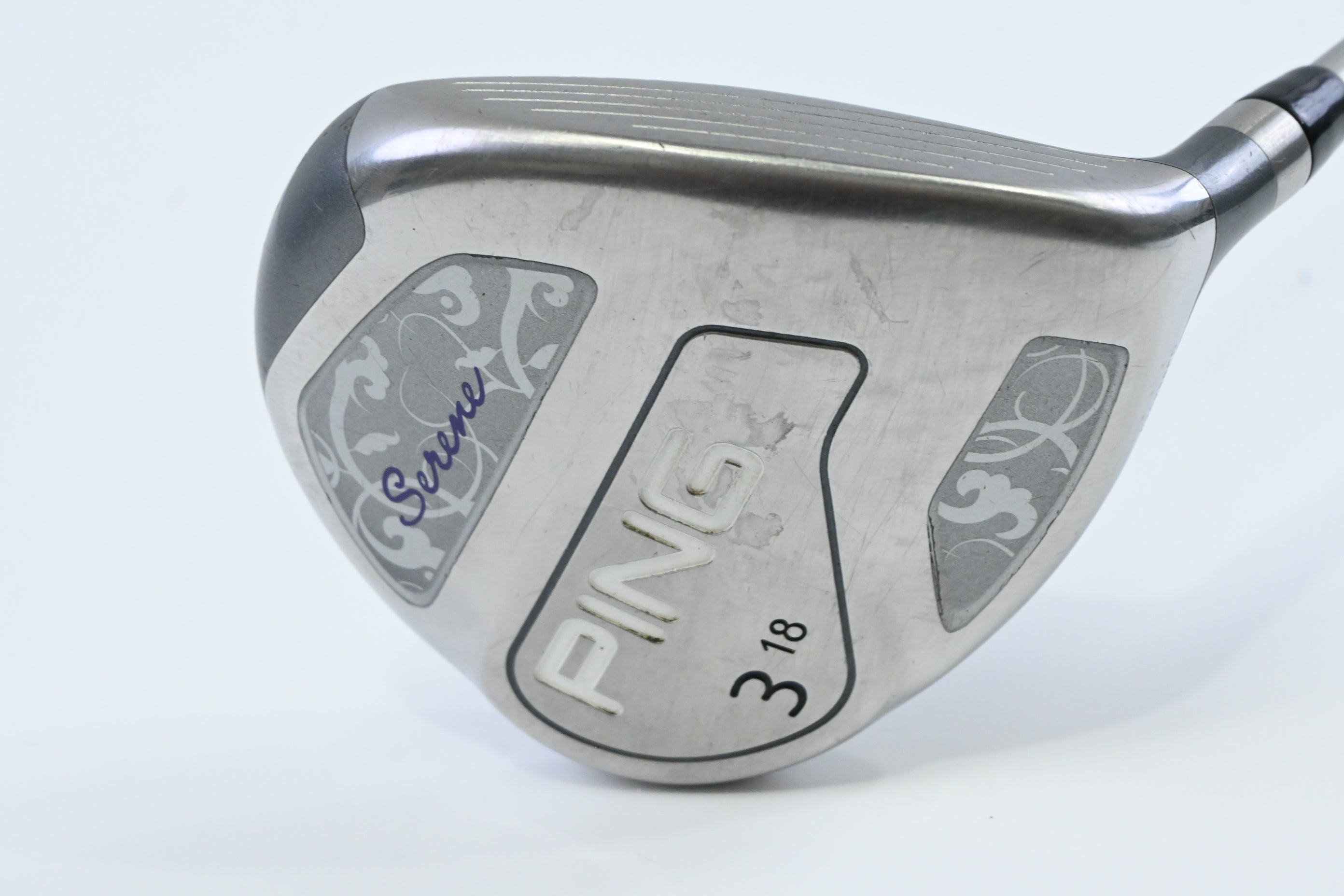 Ladies Ping Serene #3 Wood / 18 Degree / Ladies Flex Ping ULT 210 Shaft