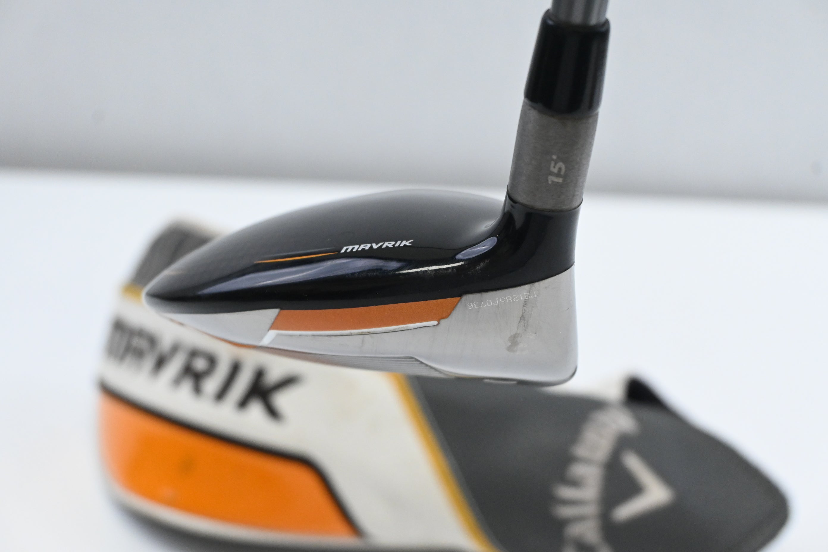 Left Hand Callaway Mavrik #3 Wood / 15 Degree / Regular Flex HZRDUS T800 65