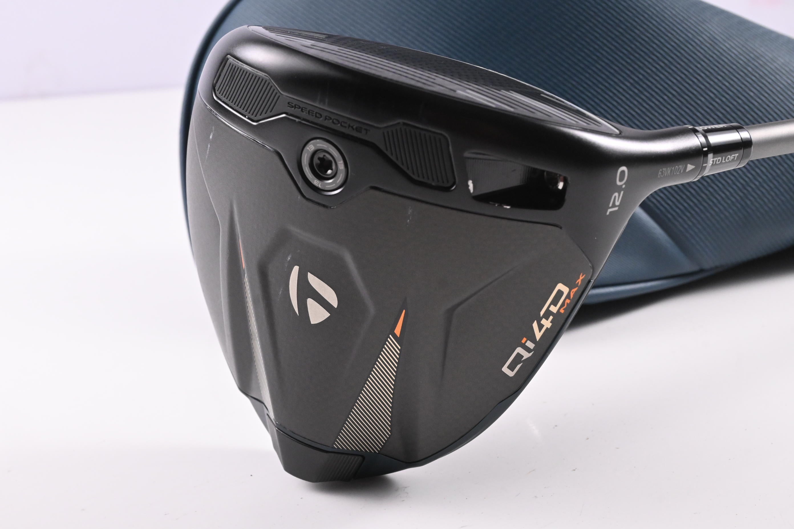 Taylormade Qi4D Max Driver / 12 Degree / Senior Flex REAX Blue 40 Shaft