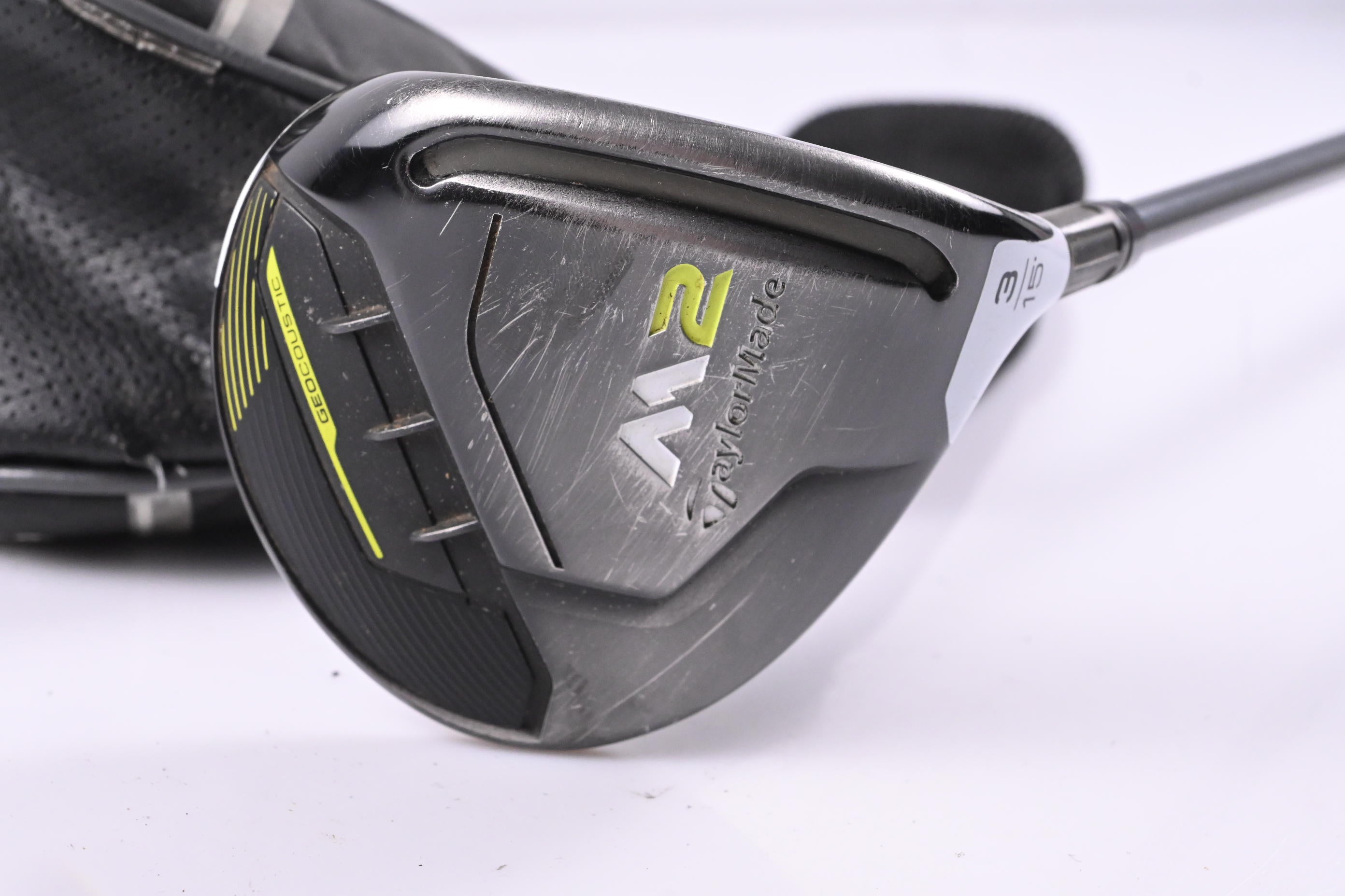 Taylormade M2 2017 #3 Wood / 15 Degree / Stiff Flex Taylormade M2 Reax 65 Shaft