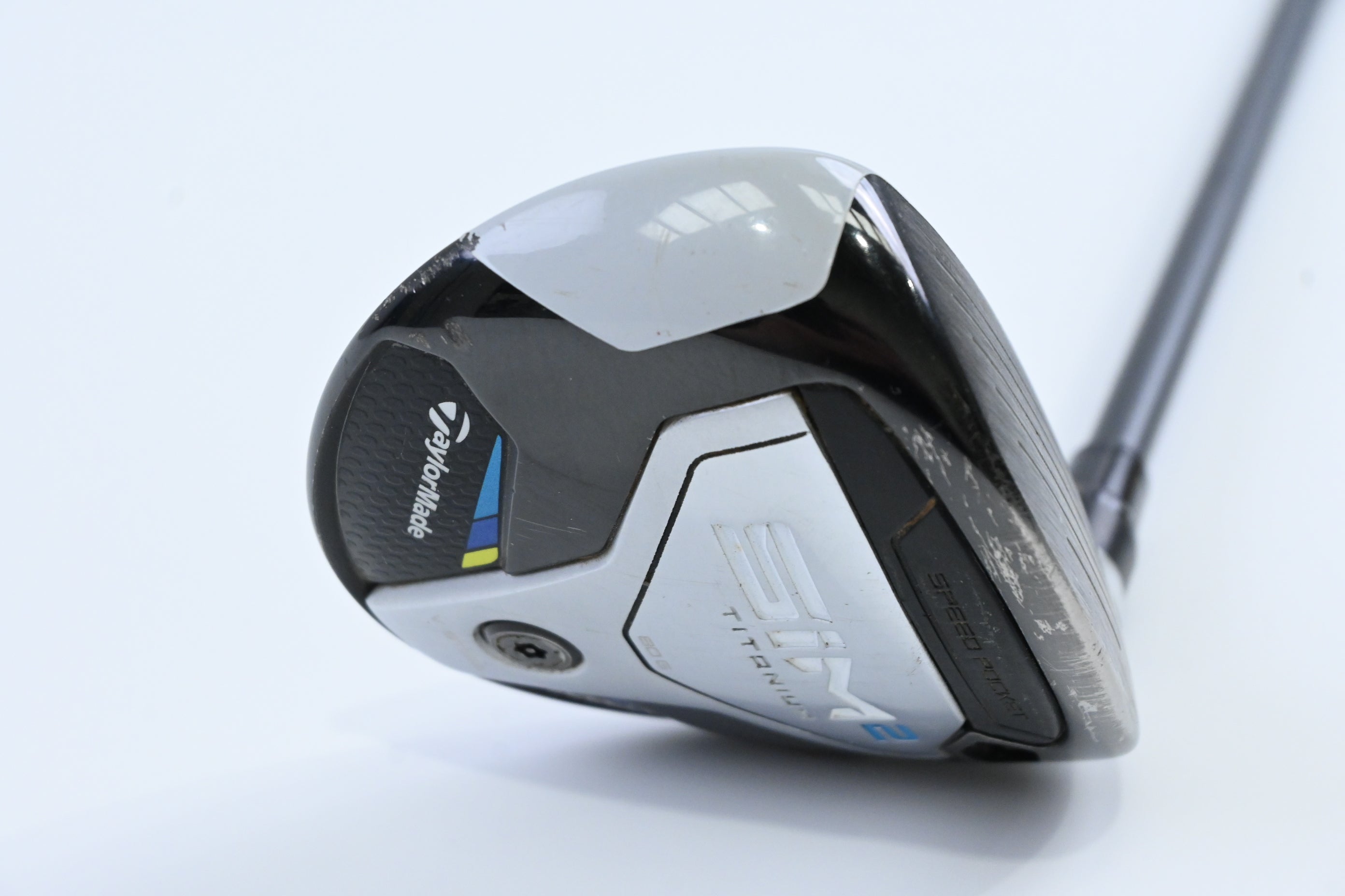 Taylormade SIM2 Ti #5 Wood / 19 Degree / Stiff Flex HZRDUS Smoke Green 70 Shaft