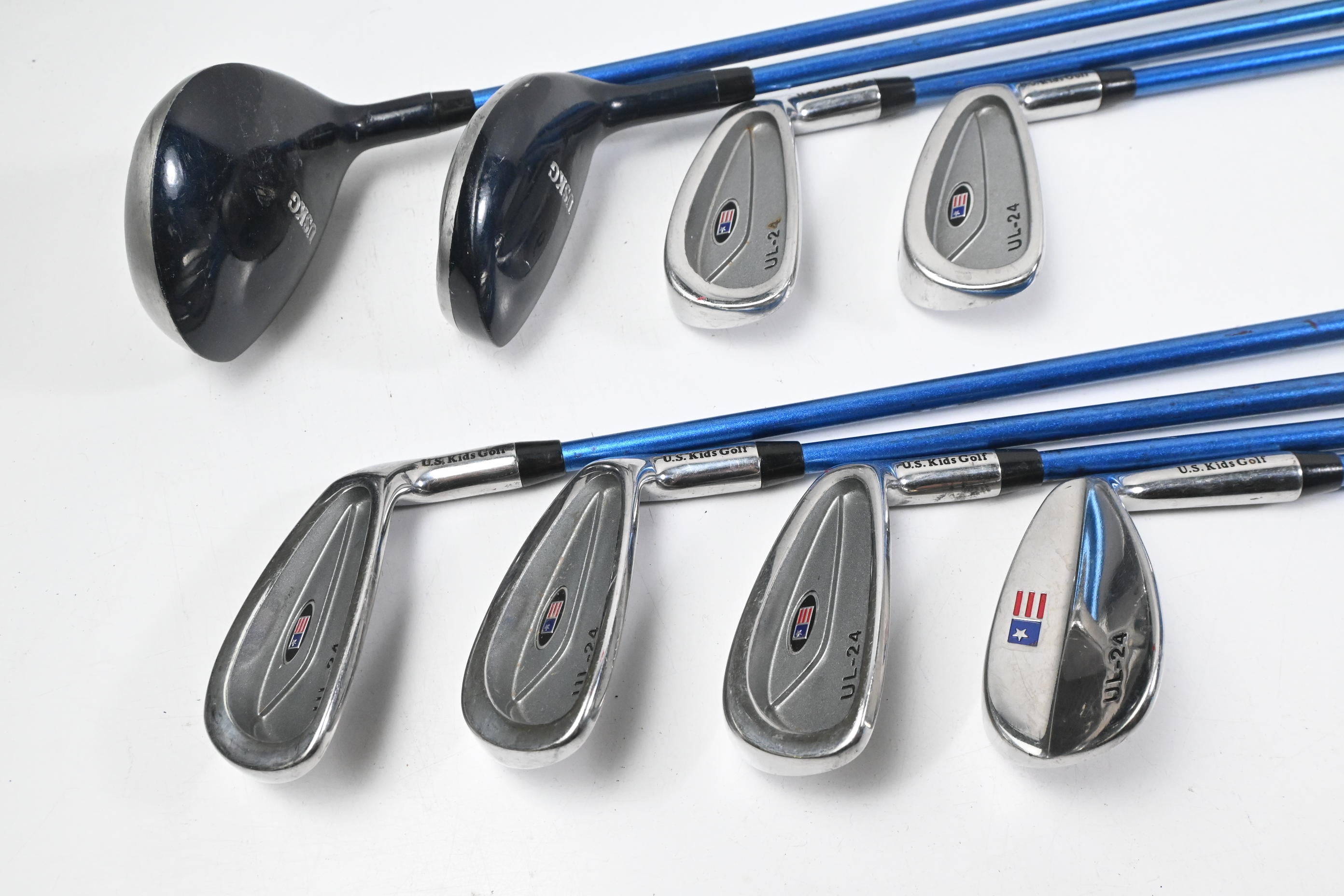 Junior US Kids UL-24 Package Set / Woods, Irons