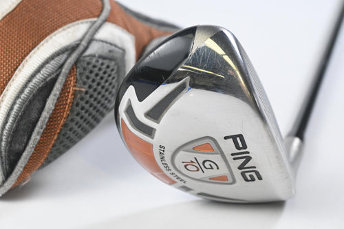 Ping G10 #1 Hybrid / 15 Degree / Stiff Flex Grafalloy ProLaunch Red Shaft