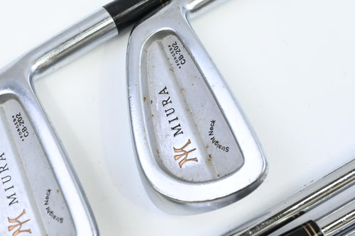 Miura CB-202 Irons / 6-PW / Stiff Flex Steel Shafts