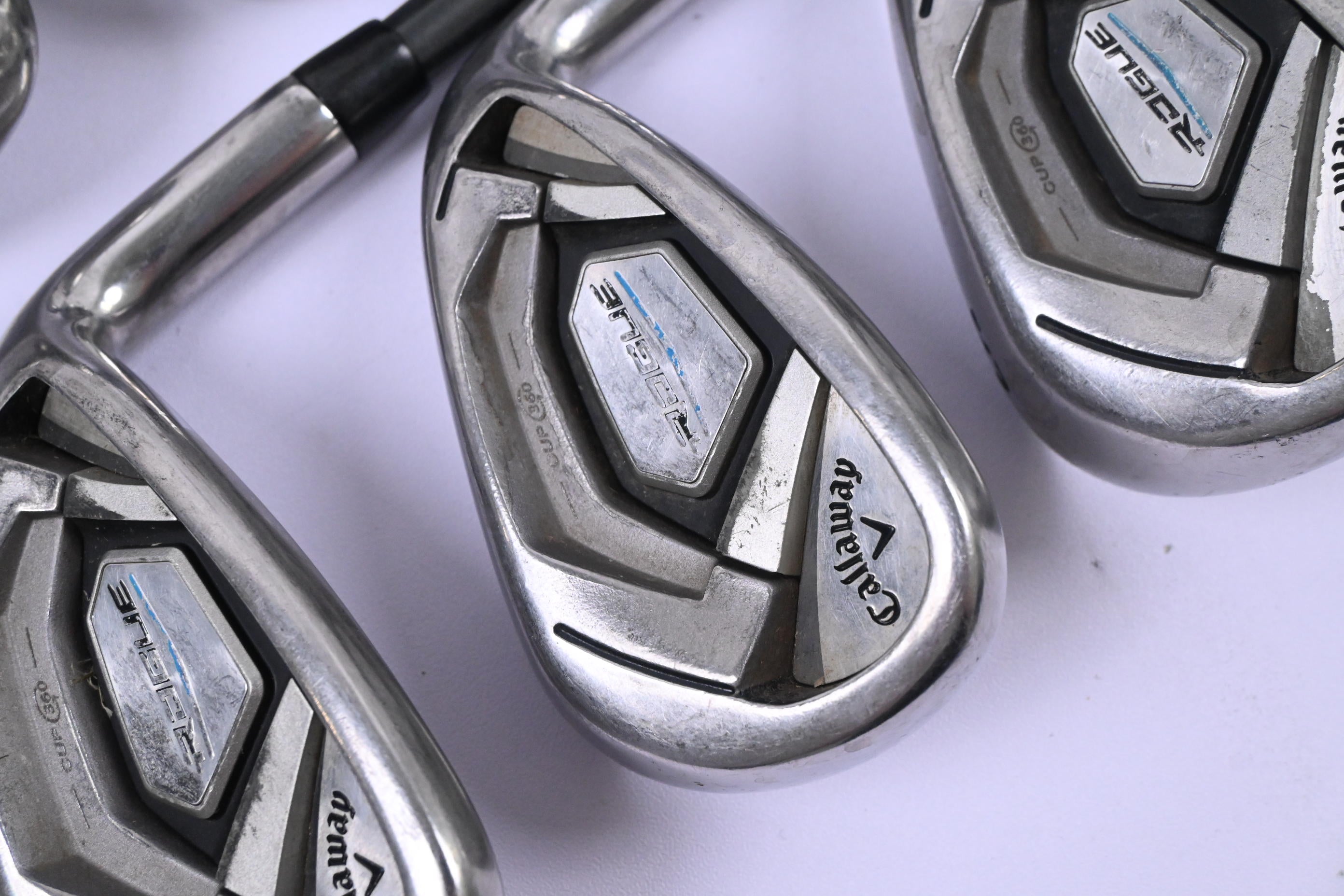 Callaway Rogue Irons / 6-PW+SW / Regular Flex Aldila Synergy Blue 60 Shafts