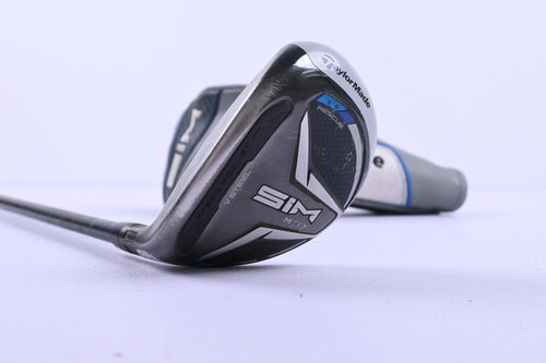 Left Hand Taylormade SIM Max #4 Hybrid / 22 Degree / Stiff Flex Speeder 869 Evolution