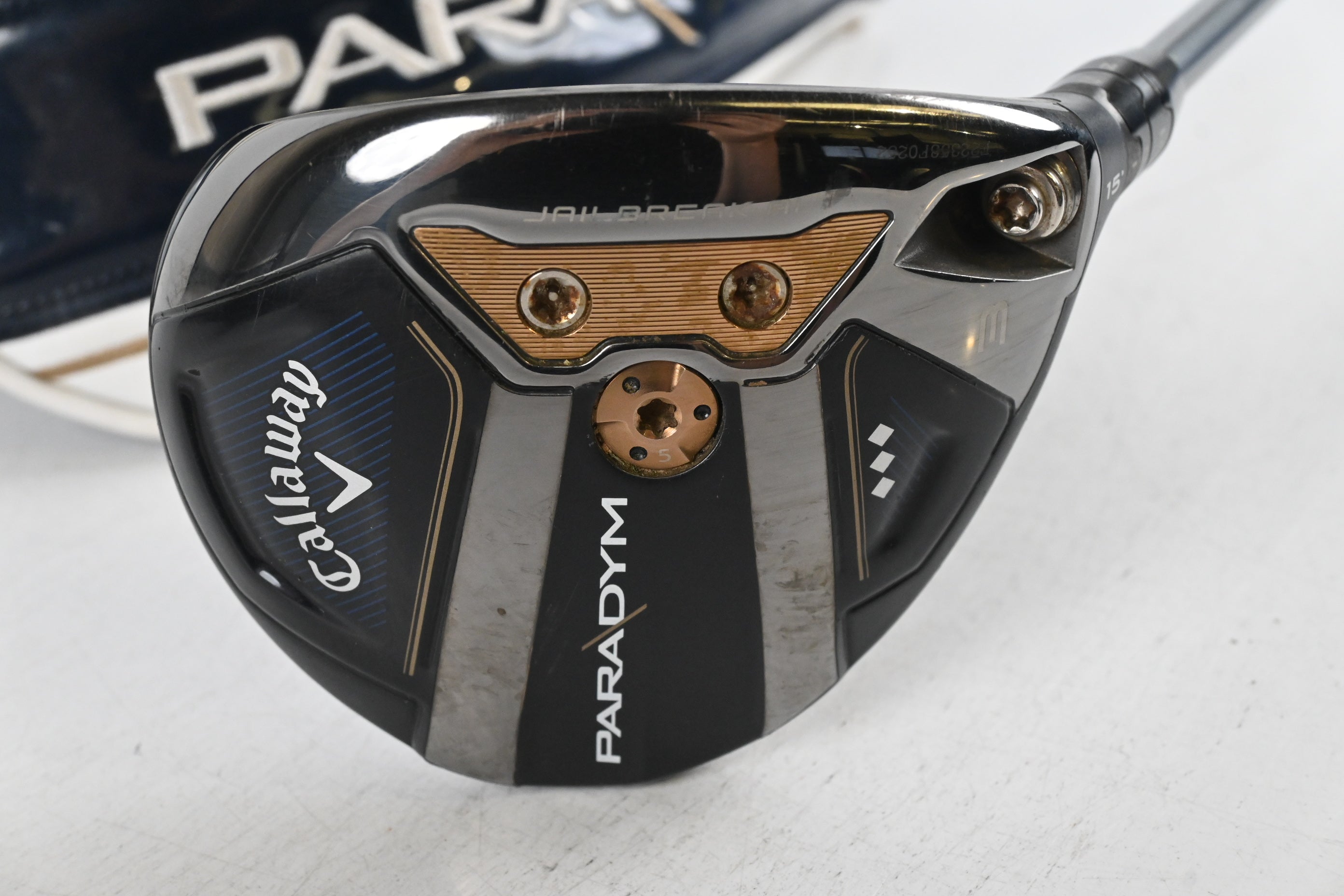Callaway Paradym Triple Diamond #3 Wood / 15 Degree / Stiff Flex HZRDUS Silver