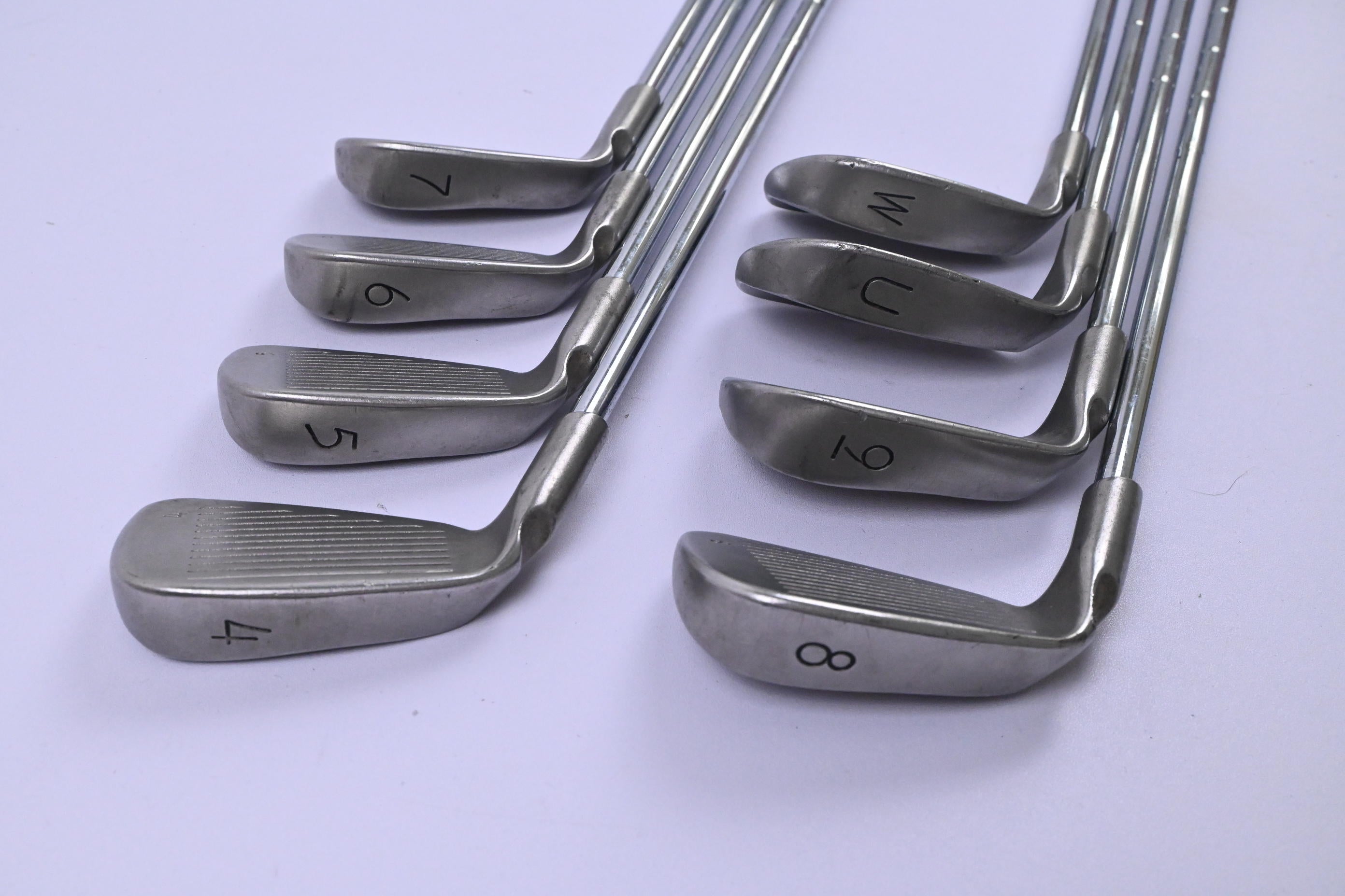 Ping i3 Irons / 4-PW+GW / White Dot / Stiff Flex Ping Cushin JZ Shafts