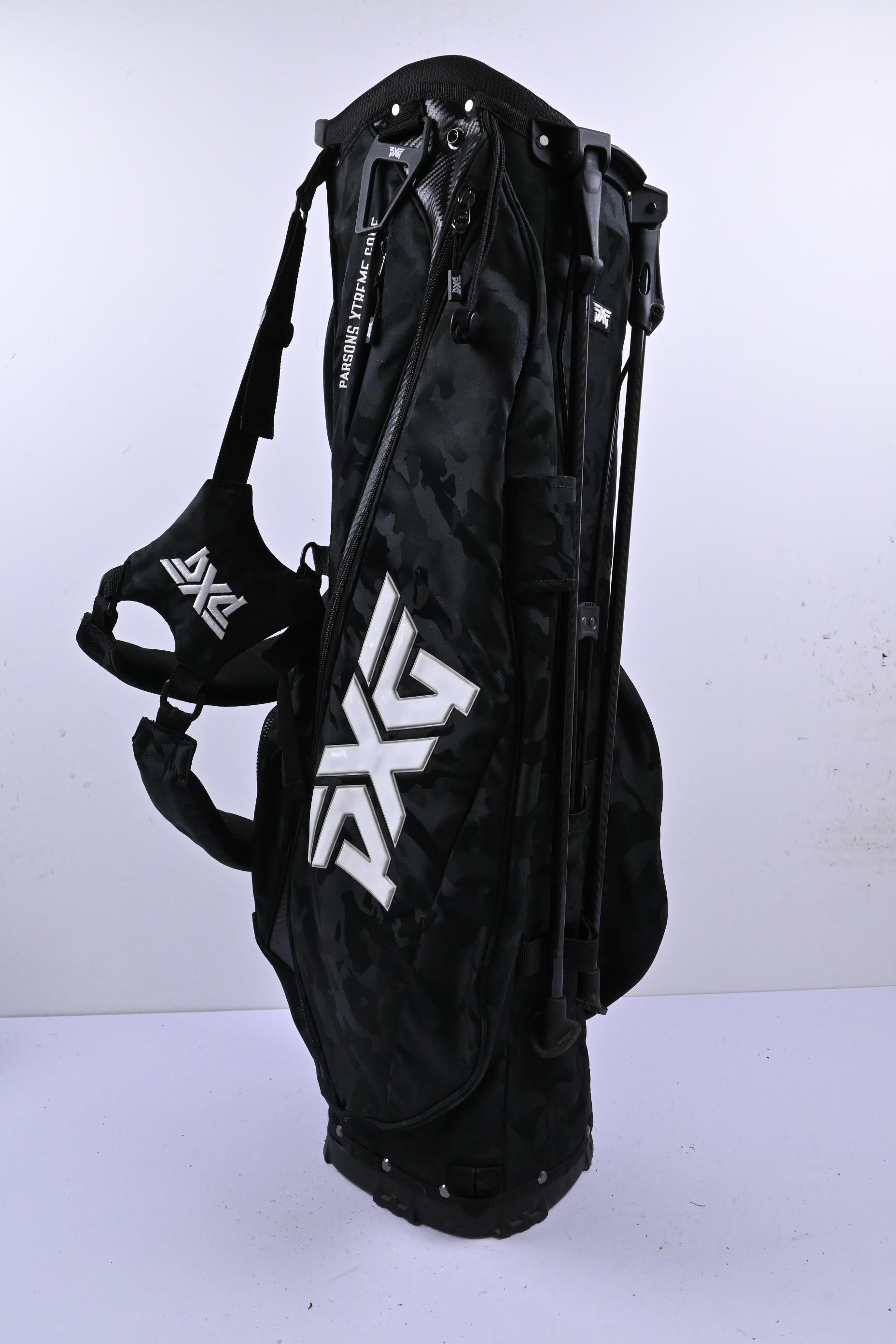 PXG Parsons Xtreme Stand Bag / 4-Way Divider / Black & White