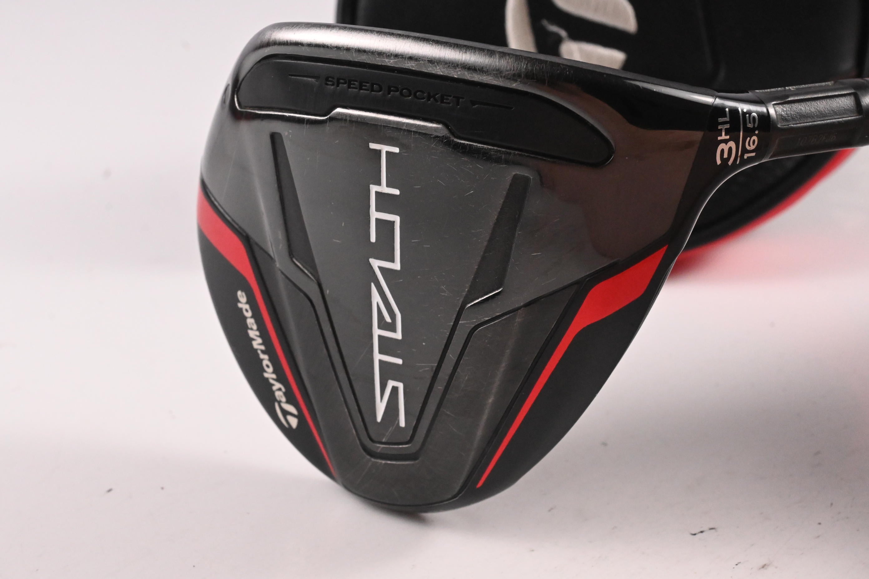 Taylormade Stealth #3HL Wood / 16.5 Degree / Stiff Flex Ventus Red 6 Shaft