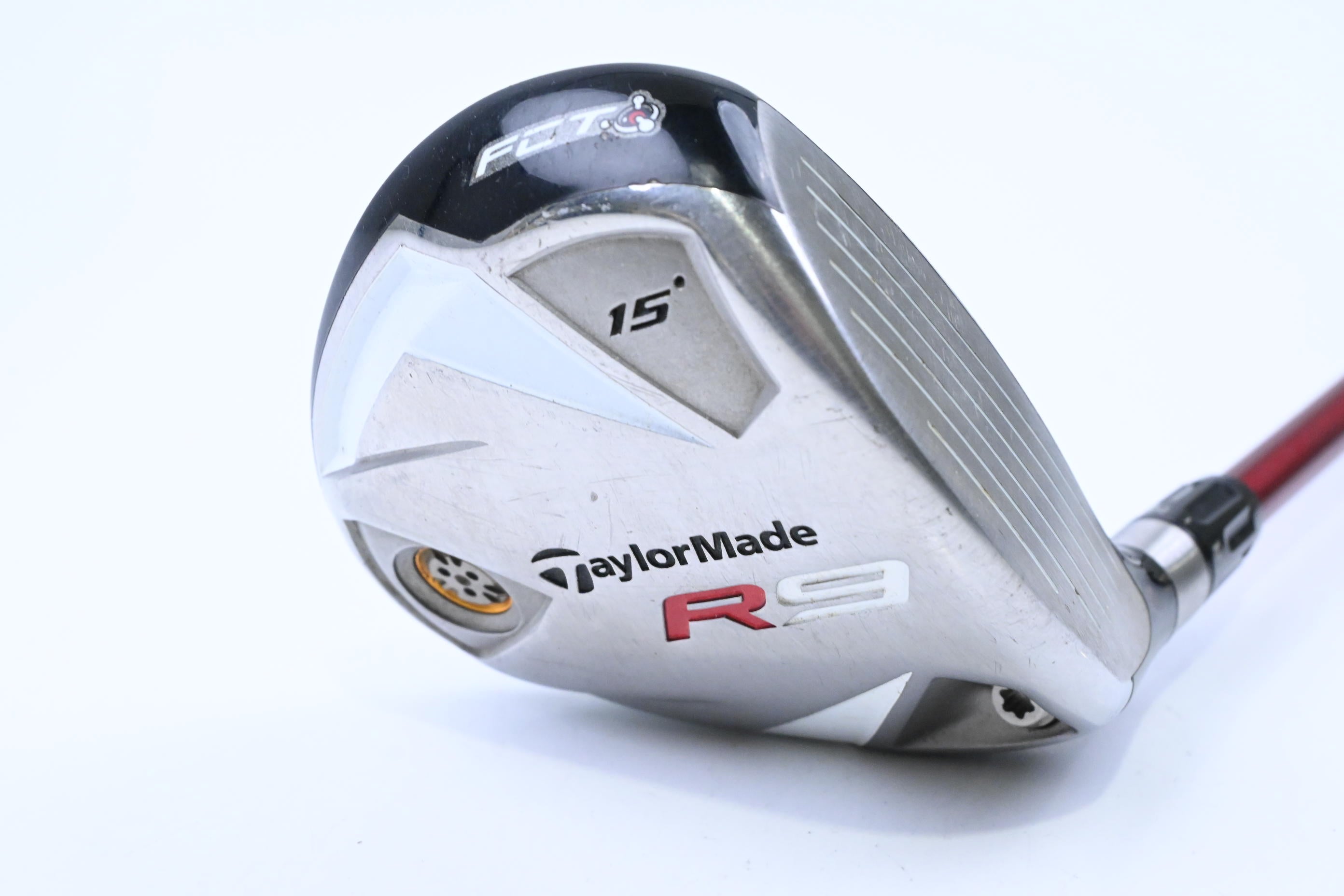 Taylormade R9 #3 Wood / 15 Degree / Stiff Flex Fujikura Motore 70 Shaft