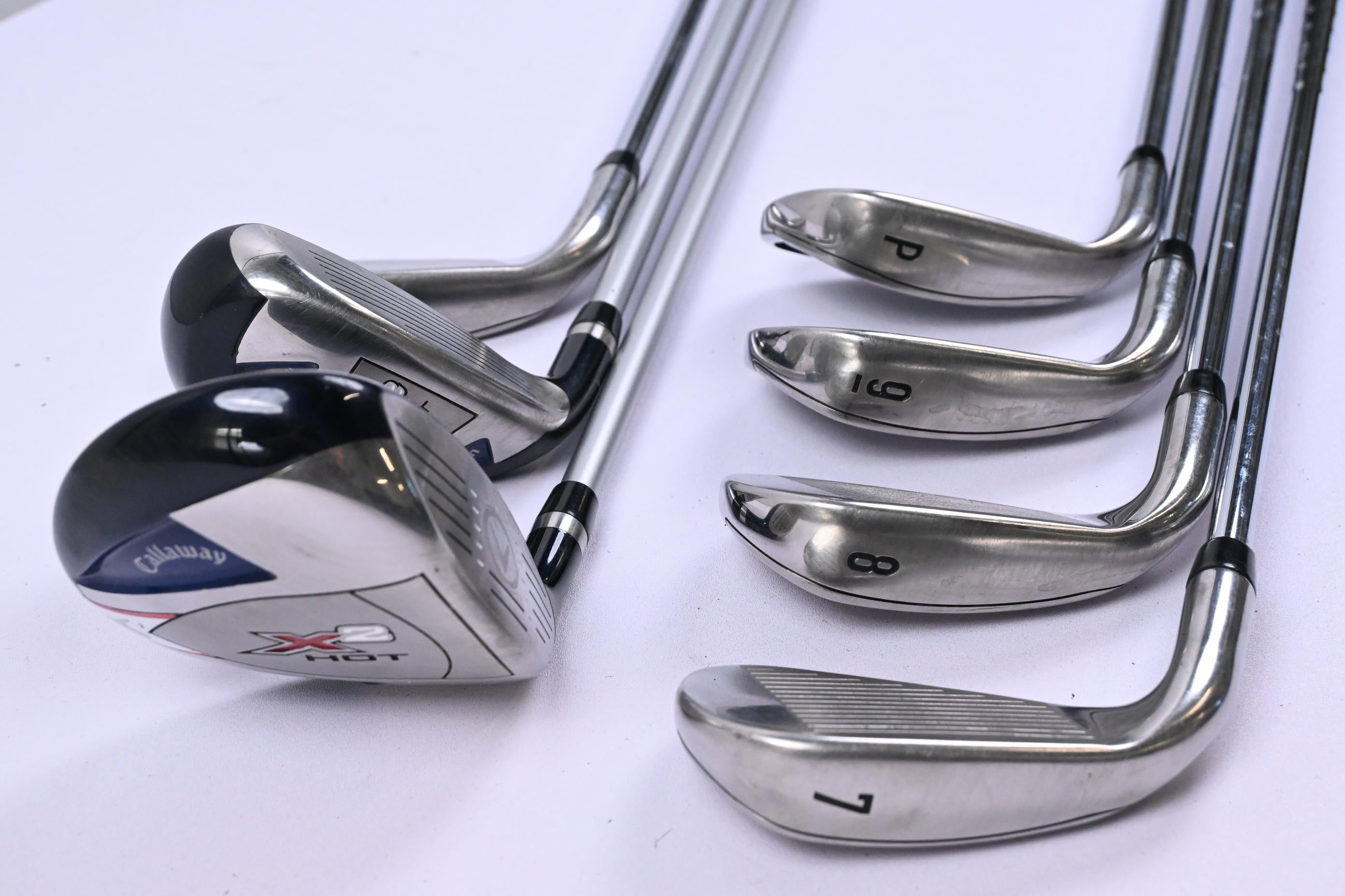Callaway X2 Hot Package Set / 3W+5H+6-PW / Regular Flex X2 Hot Shafts