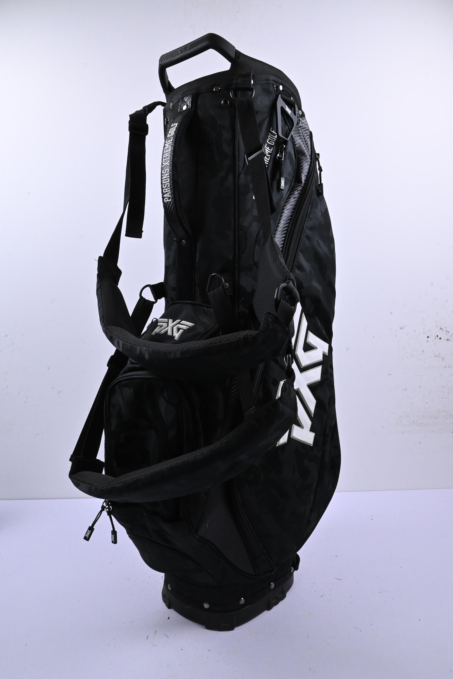 PXG Parsons Xtreme Stand Bag / 4-Way Divider / Black & White