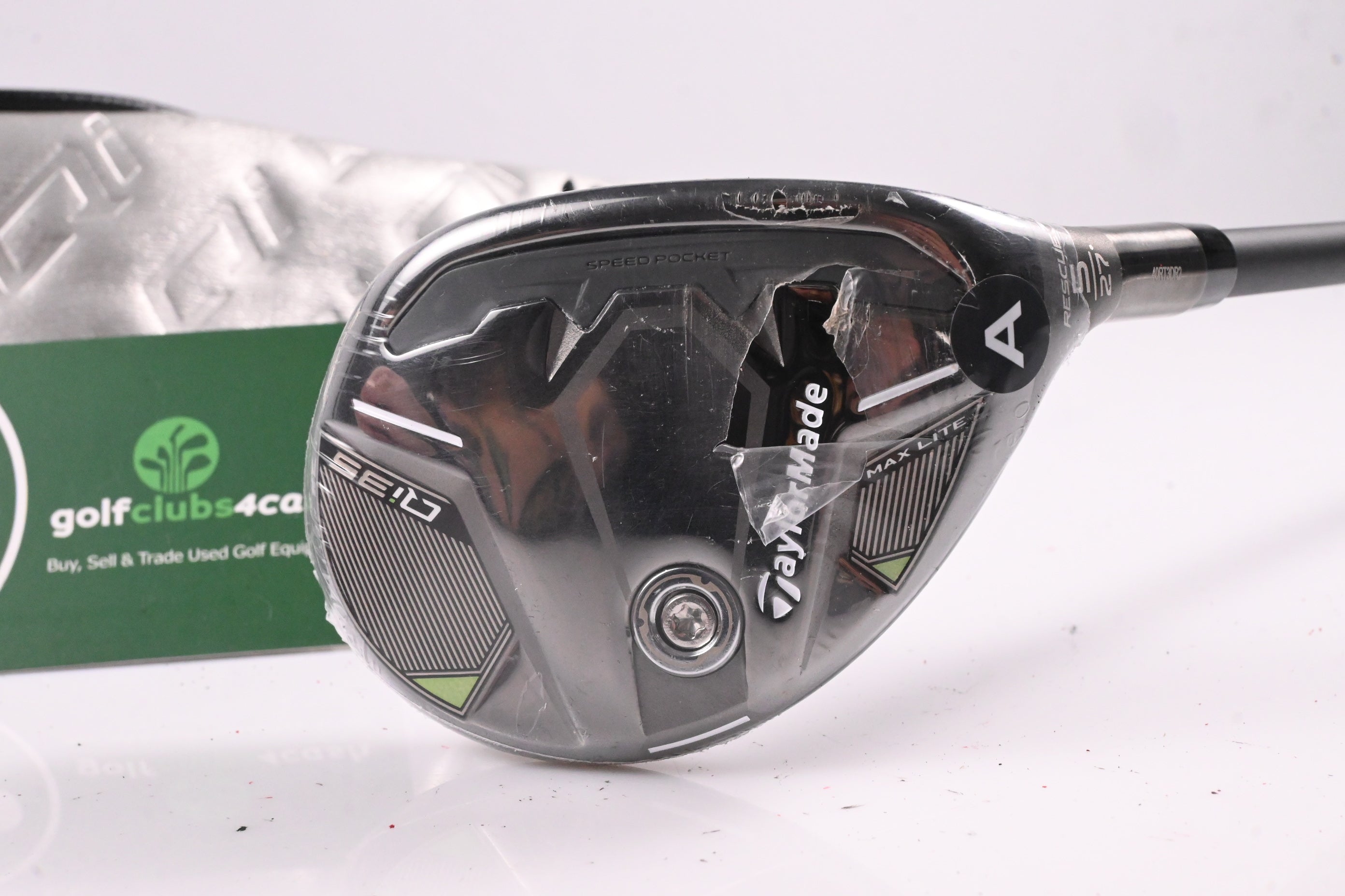 Taylormade Qi35 Max Lite #5 Hybrid / 27 Degree / Senior Flex Vanquish Blue 5