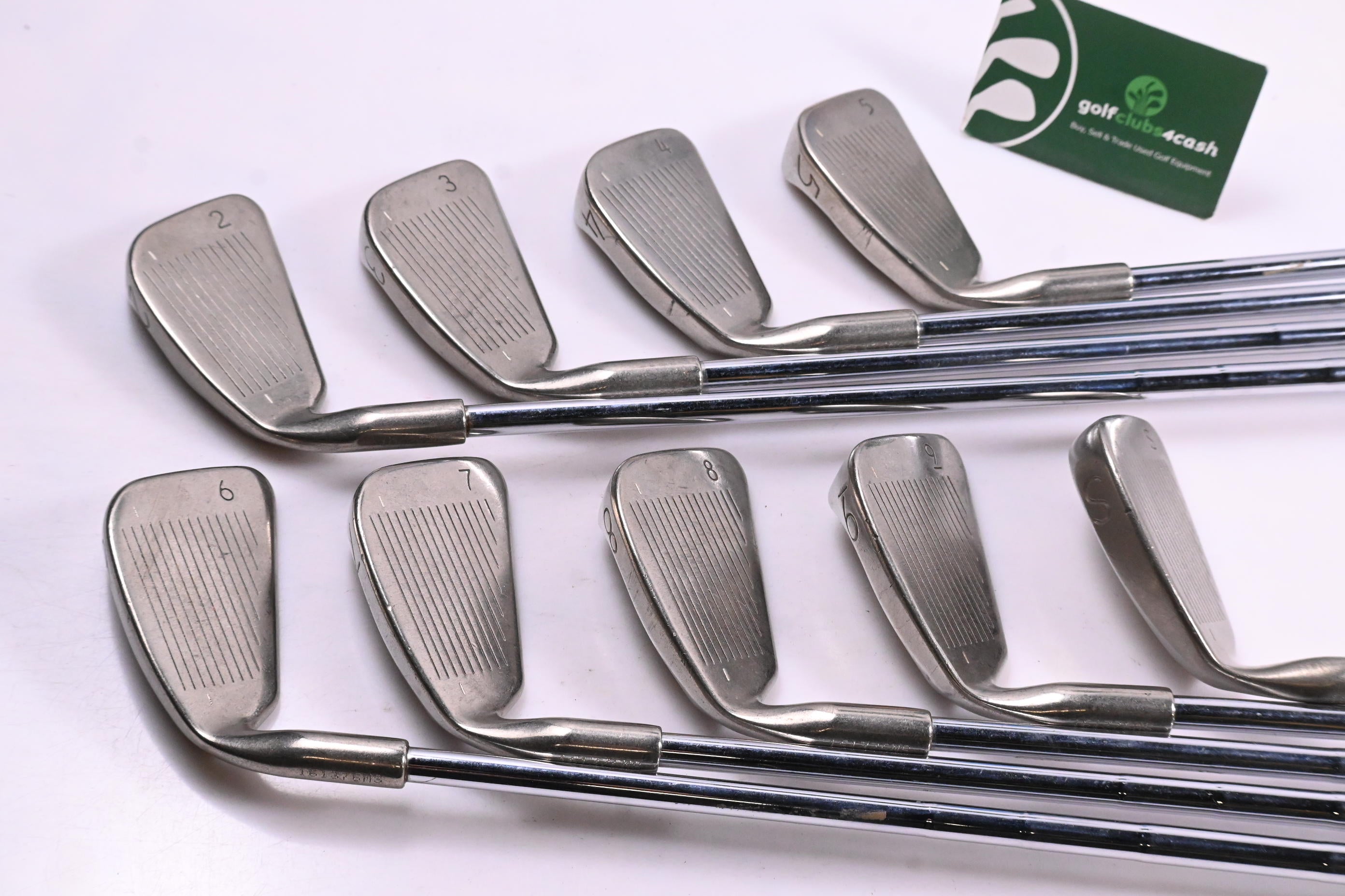 Ping ISI Nickel Irons / 2-9+SW / Red Dot / Stiff Flex Ping Z-Z65 Shafts / NO PW