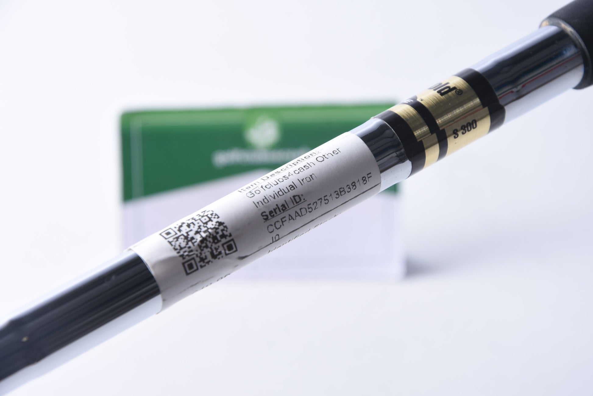 Peter Rogers London C71 #4 Iron / 22 Degree / Stiff Flex Dynamic Gold S300 Shaft