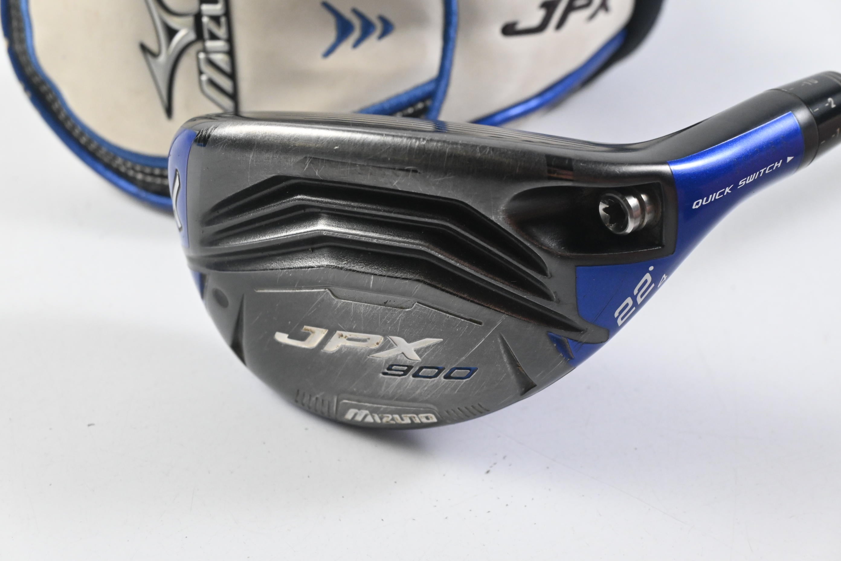 Mizuno JPX 900 #4 Hybrid / 22 Degree / Regular Flex Fujikura Blue Shaft