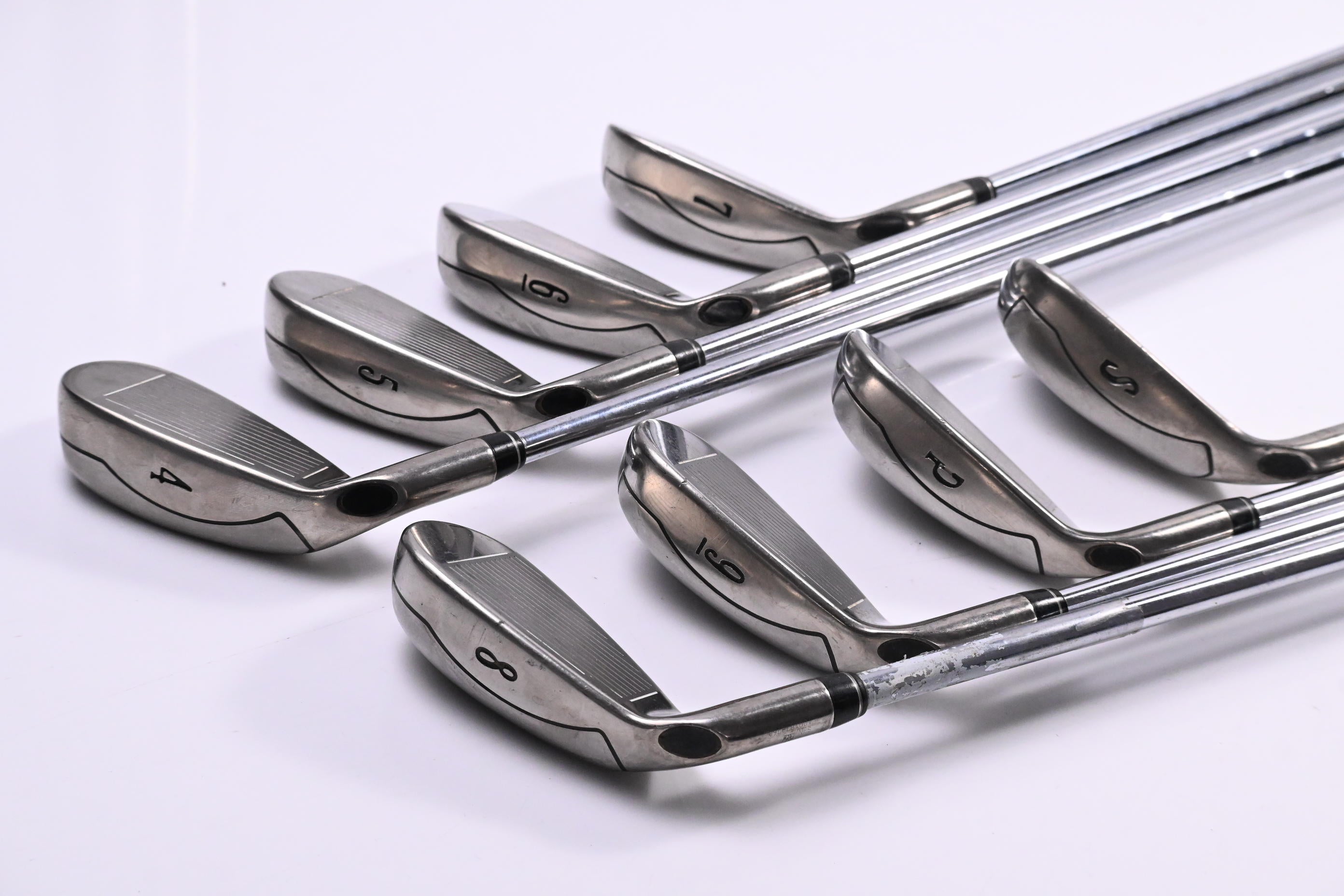 Callaway Fusion Wide Sole Irons / 4-PW+SW / Uni Flex Callaway Nippon 990 Shafts