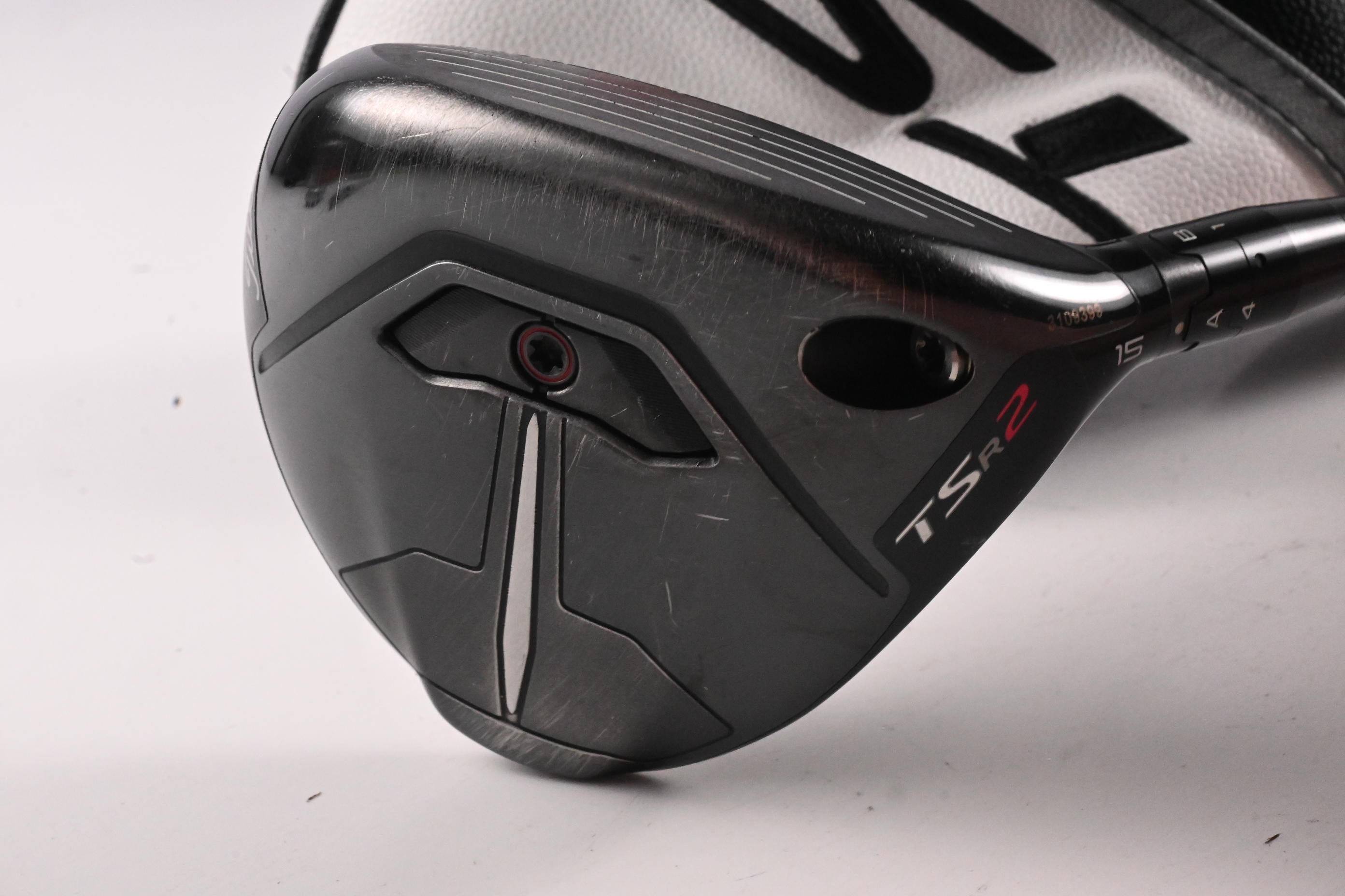 Titleist TSR2 #3 Wood / 15 Degree / Regular Flex Denali Frost Silver 60 Shaft