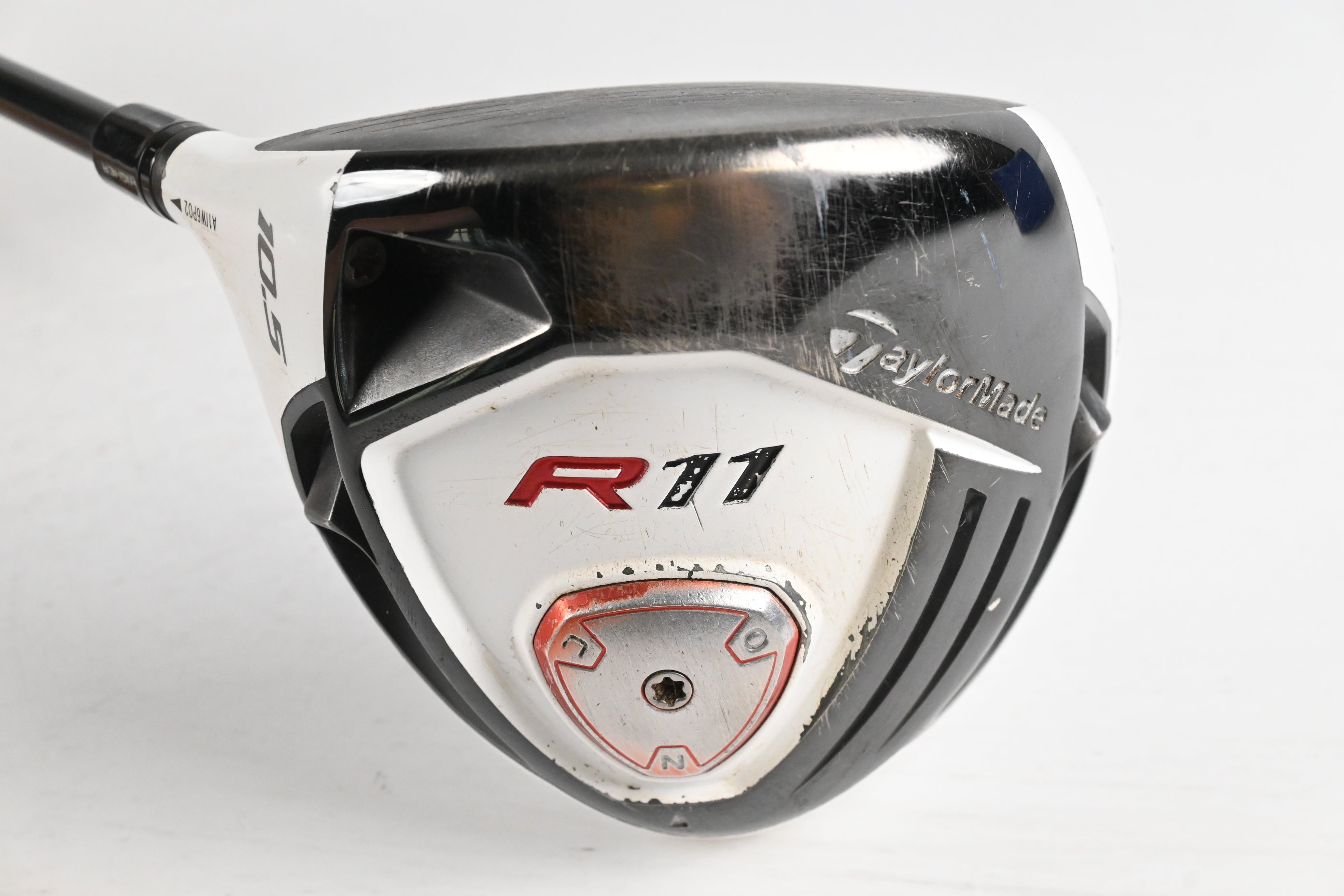 Left Hand Taylormade R11 Driver / 10.5 Degree / Stiff Flex Fujikura Blur 60 Shaft