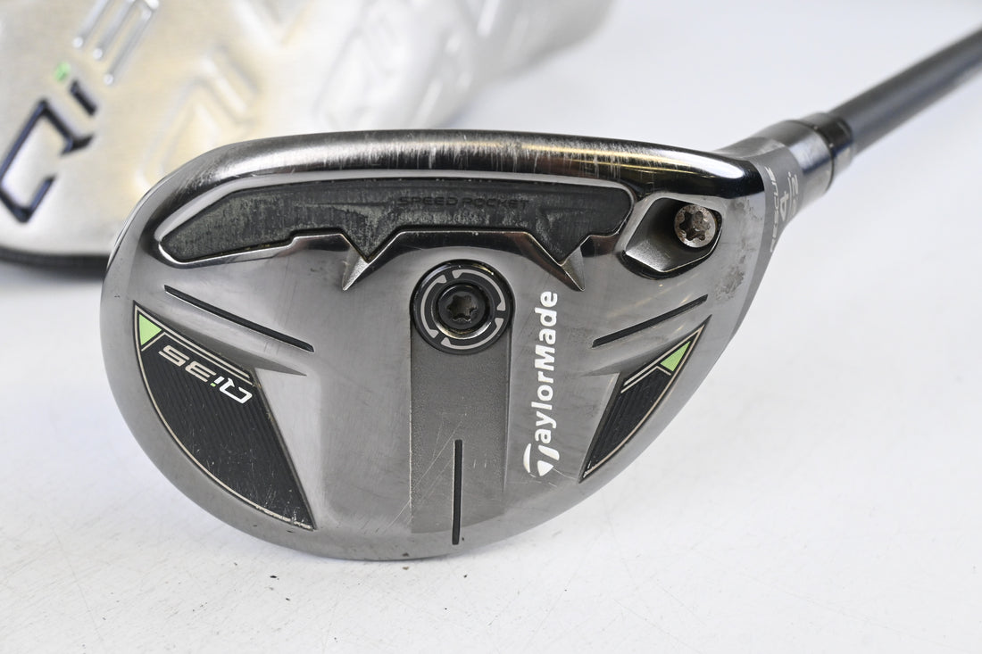 Taylormade Qi35 #4 Hybrid / 22 Degree / X-Flex HZRDUS Black 90 Shaft