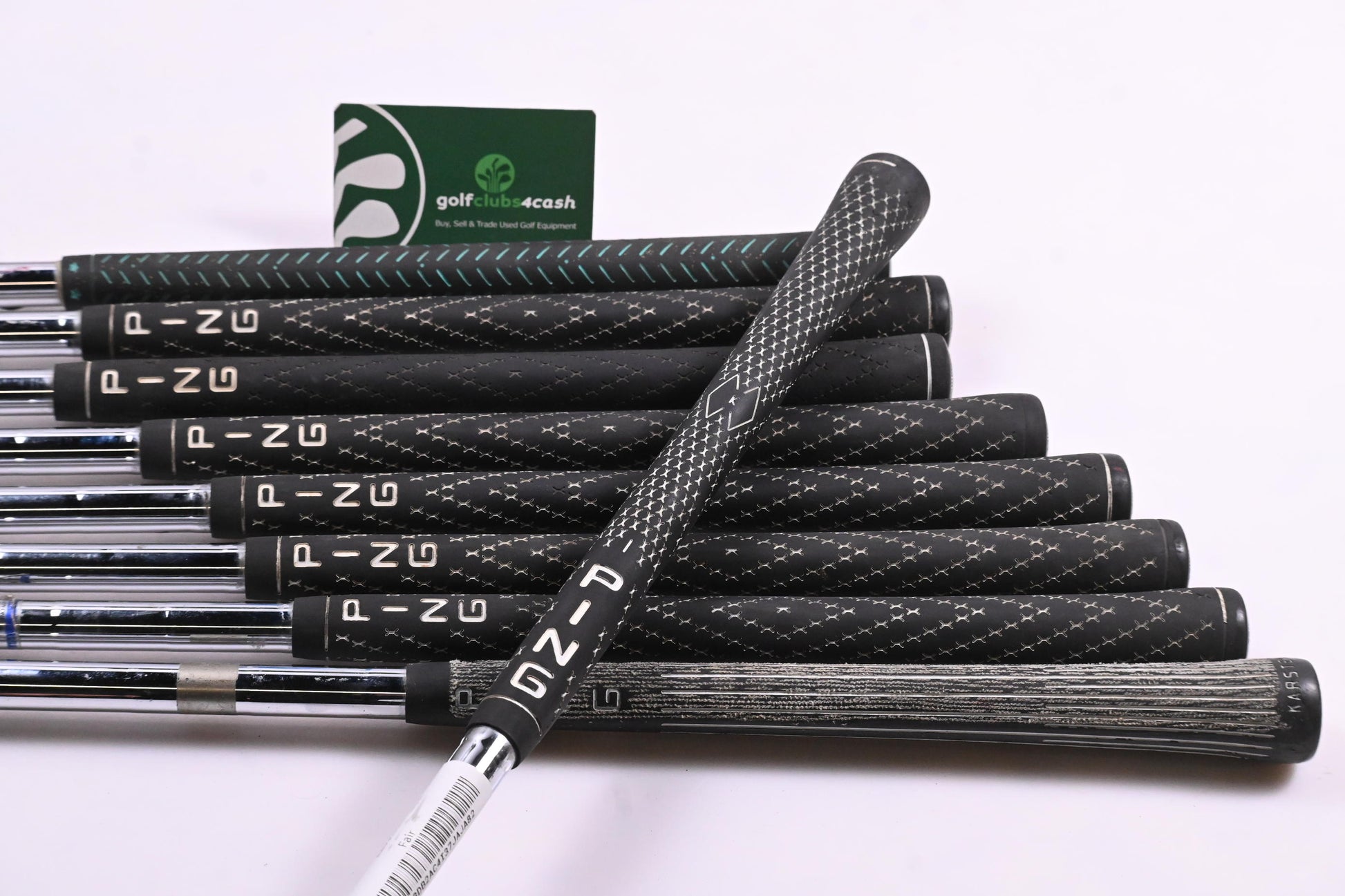 Ping ISI Nickel Irons / 2-9+SW / Red Dot / Stiff Flex Ping Z-Z65 Shafts / NO PW