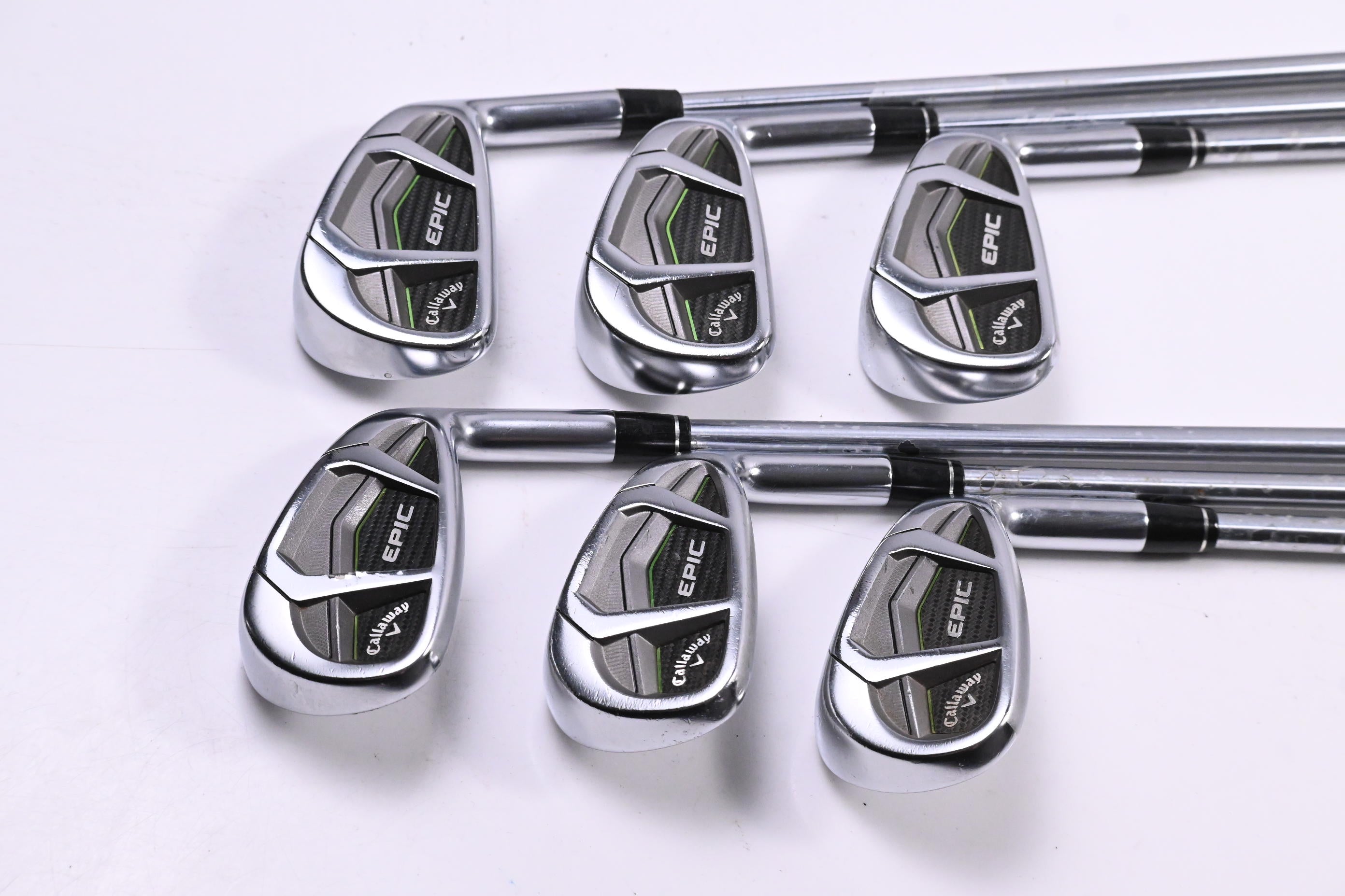 Callaway Epic Irons / 5-PW / Stiff Flex Project X Steel Shafts