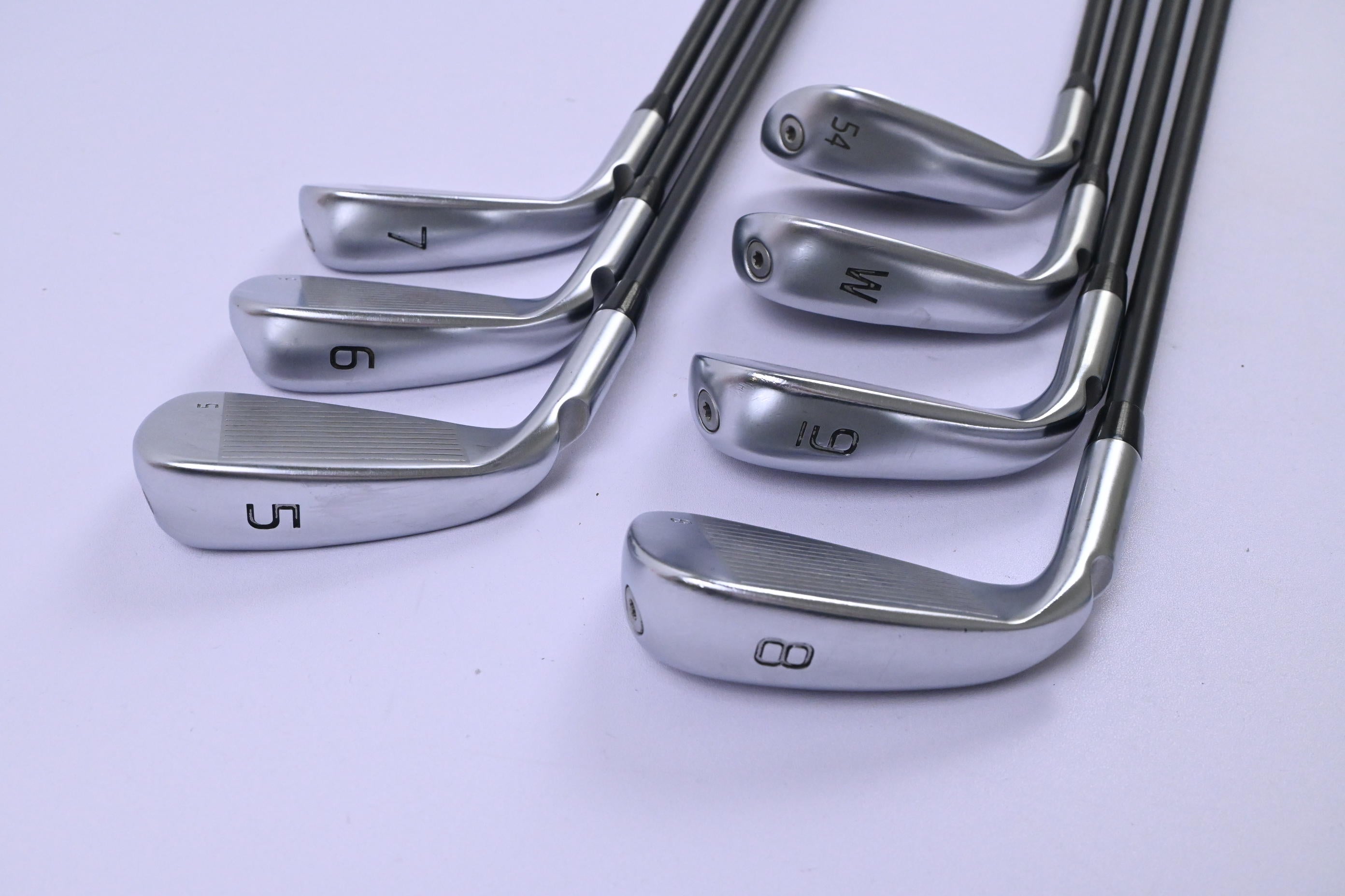 Ping G430 Irons / 5-PW+SW / Green Dot / Regular Flex Ping Alta CB AWT Shafts