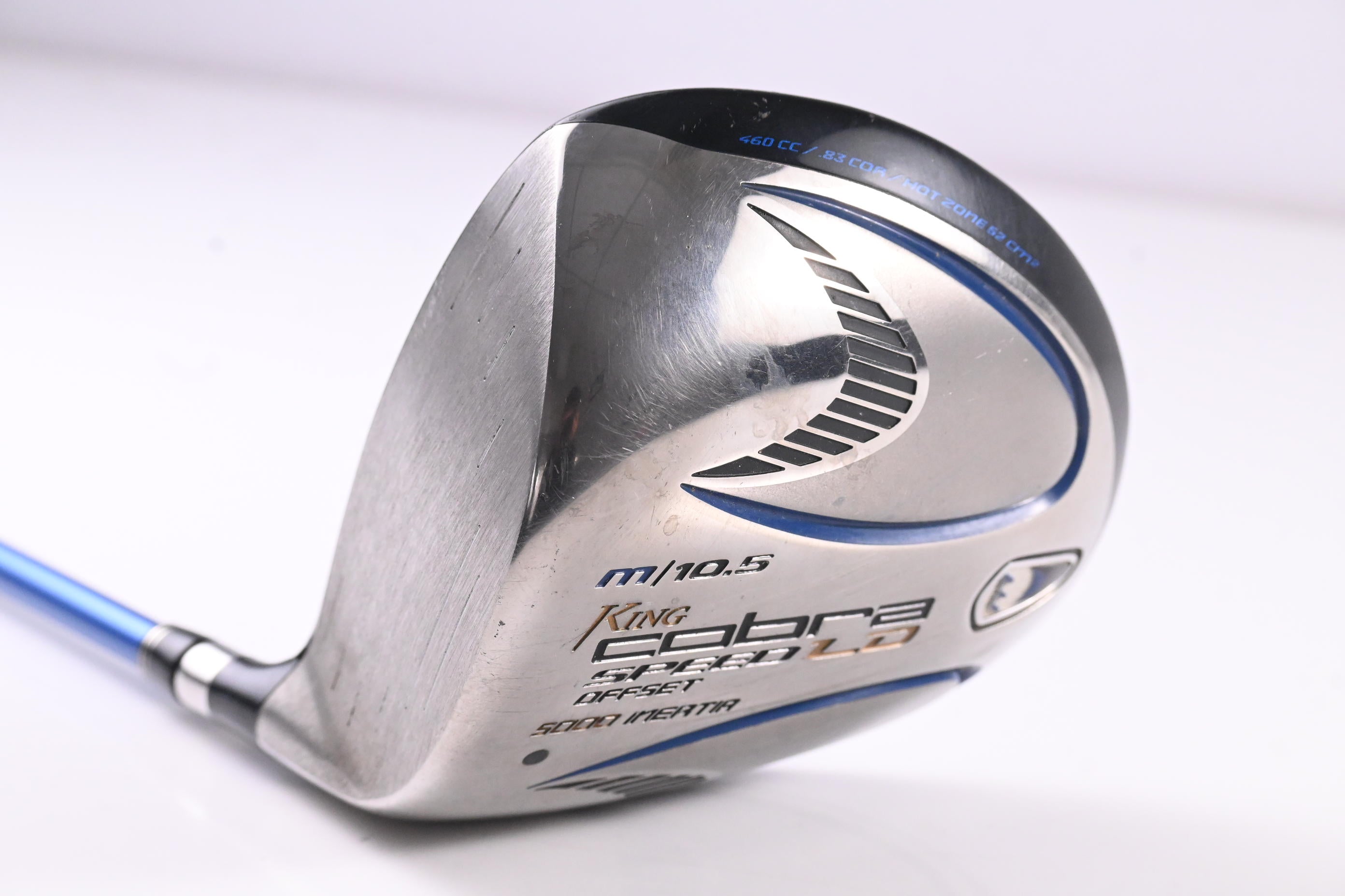 Left Hand Cobra Speed LD M 2008 Driver / 10.5 Degree / Regular Flex Aldila NVS 50 Shaft