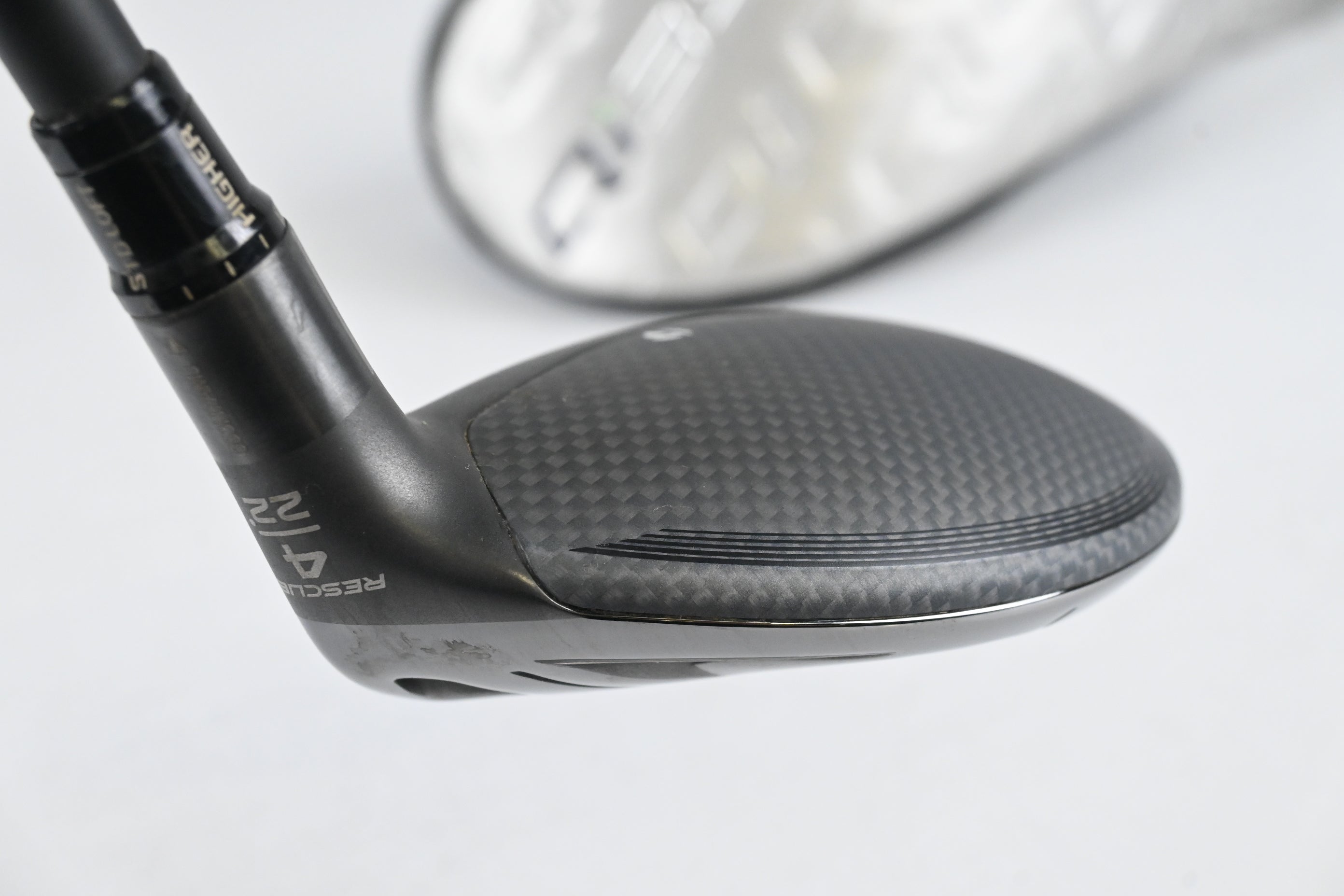 Taylormade Qi35 #4 Hybrid / 22 Degree / X-Flex HZRDUS Black 90 Shaft