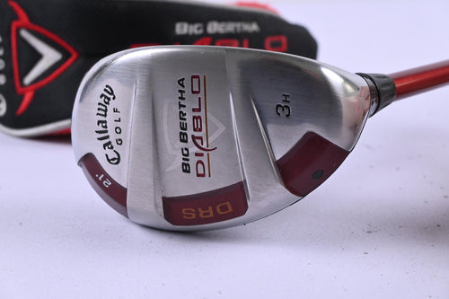Callaway Big Bertha Diablo #3 Hybrid / 21 Degree / Stiff Flex Callaway 60 Shaft