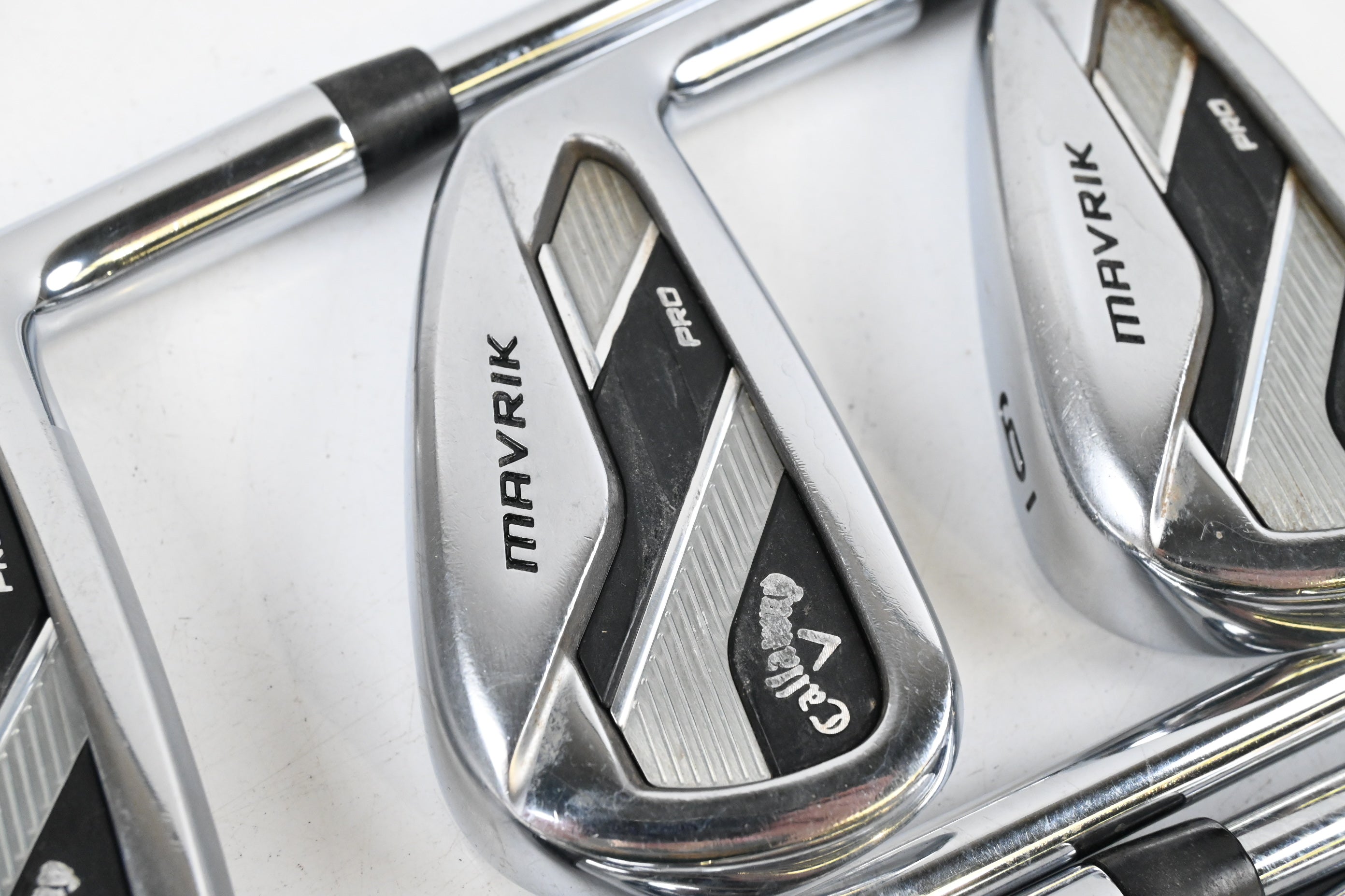 Callaway Mavrik Pro Irons / 4-PW / Stiff Flex True Temper Elevate 95 Shafts