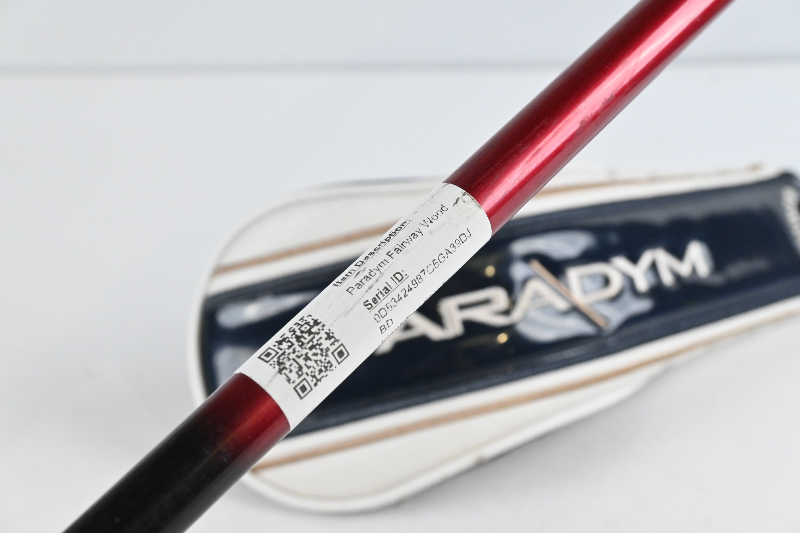 Callaway Paradym #3 Wood / 15 Degree / Stiff Flex HZRDUS Smoke Red RDX 50 Shaft