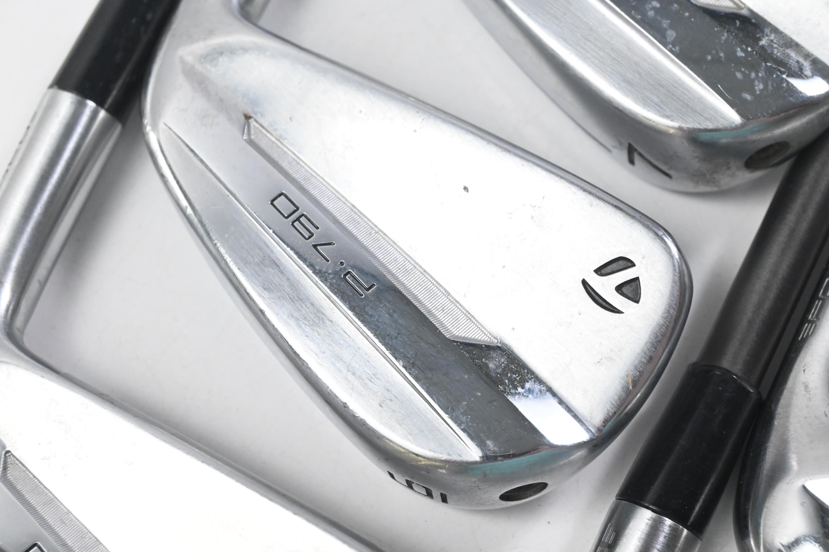 Taylormade P790 2025 Irons / 5-PW / Stiff Flex Steel Fiber i95 CW Black Label
