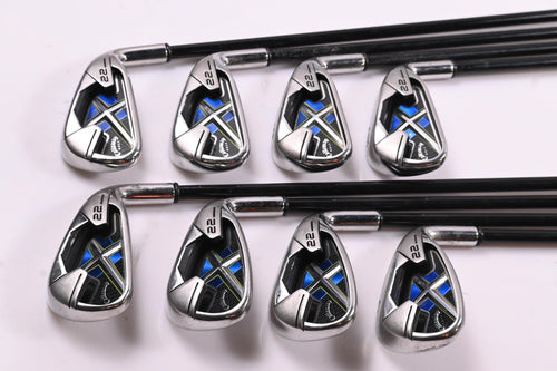 Callaway X-22 Irons / 3-PW / Regular Flex Callaway 75 Shafts