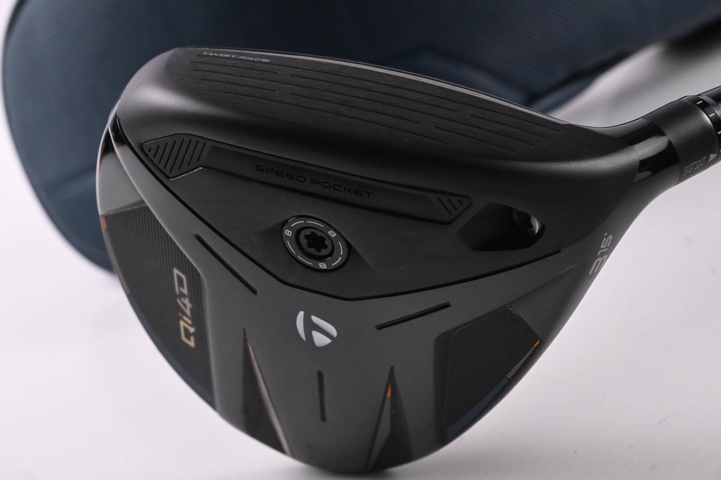 Taylormade Qi4D #3 Wood / 15 Degree / Stiff Flex REAX White 65 Shaft