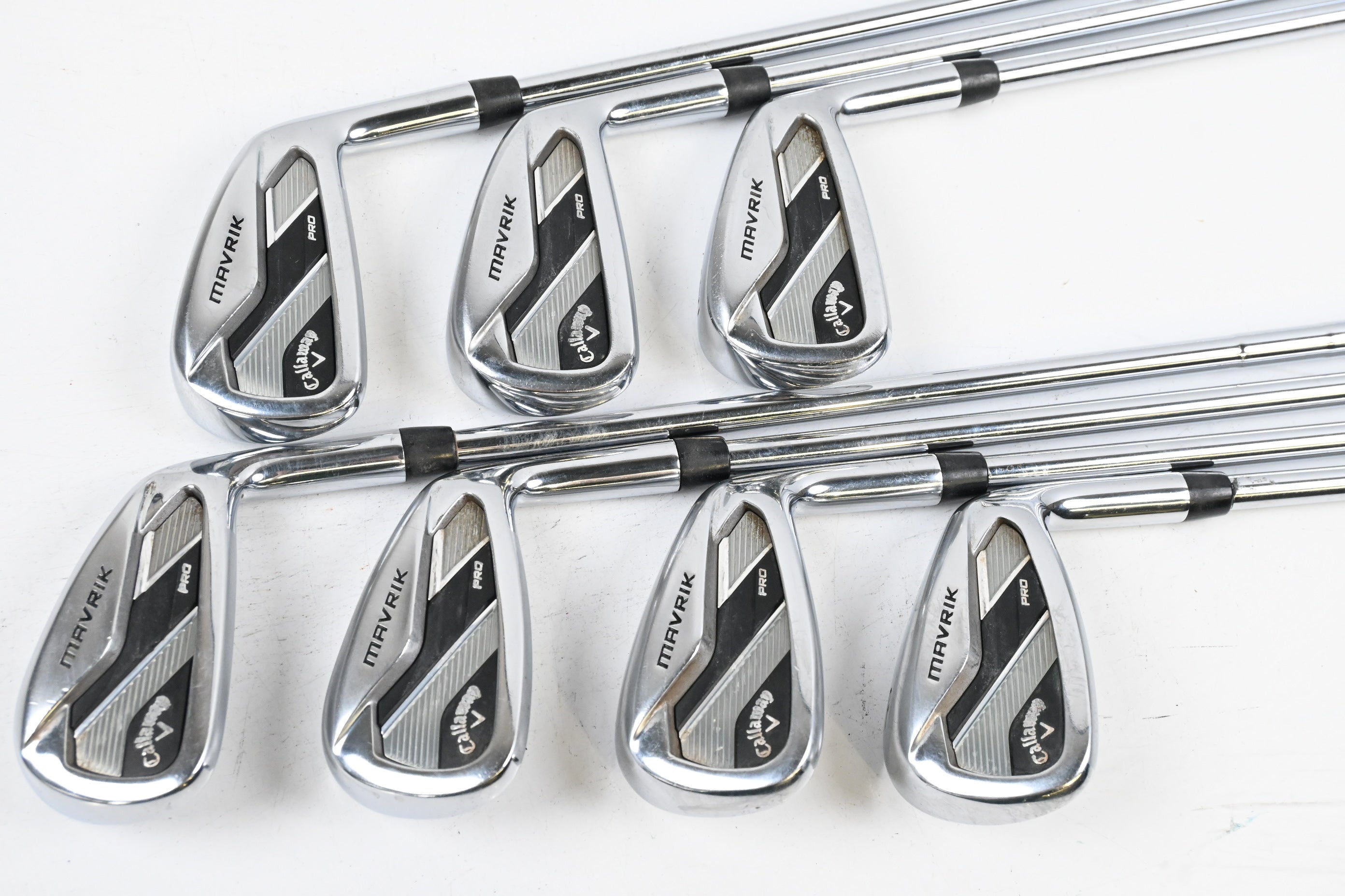 Callaway Mavrik Pro Irons / 4-PW / Stiff Flex True Temper Elevate 95 Shafts