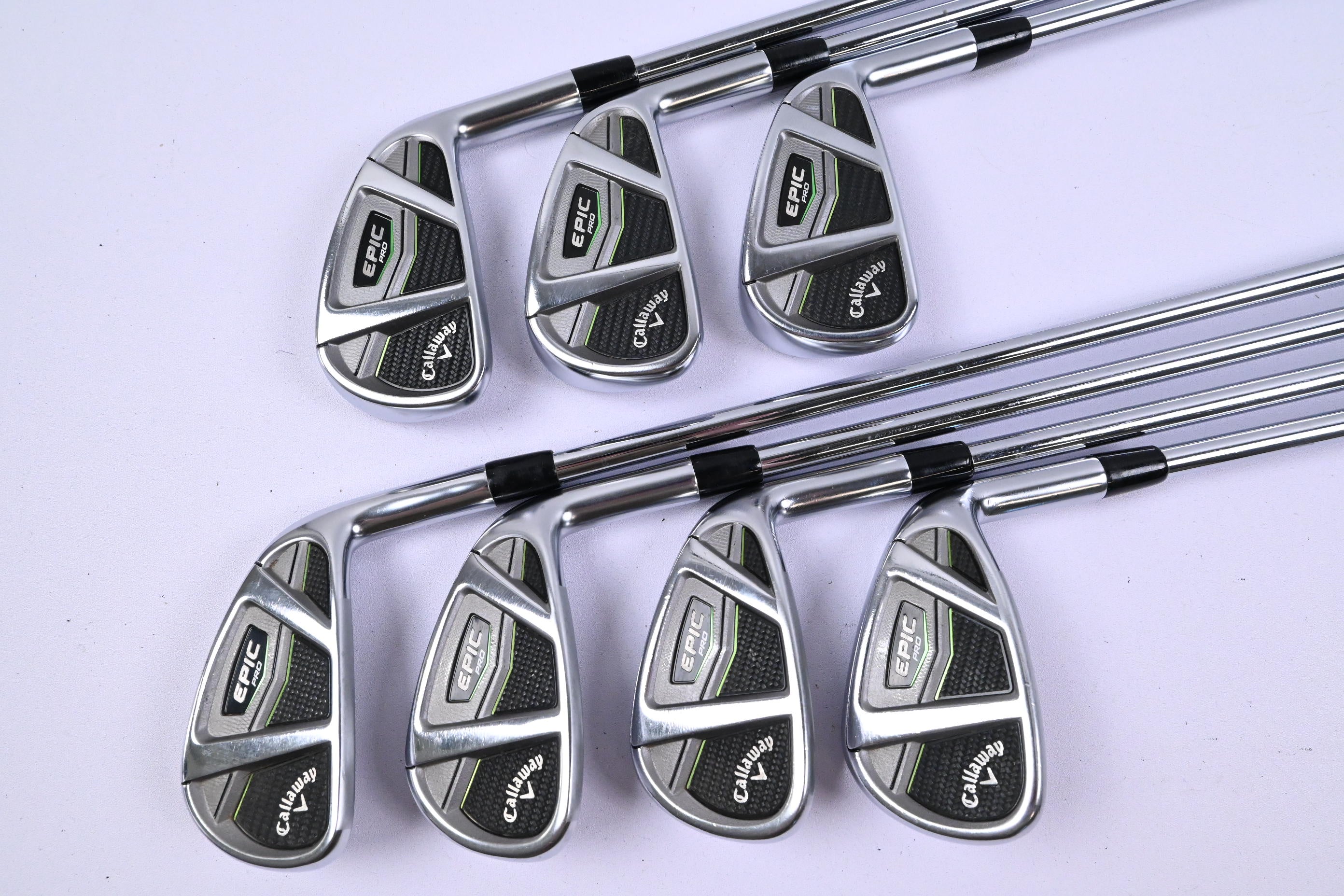 Callaway Epic Pro Irons / 4-PW / Stiff Flex True Temper XP 95 ST15 Shafts