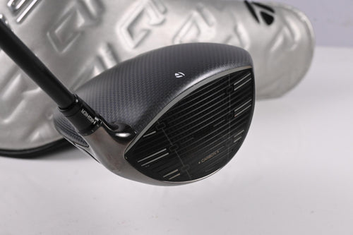 Left Hand Taylormade Qi35 Driver / 9 Degree / Stiff Flex Hzrdus Gen5 Black 60