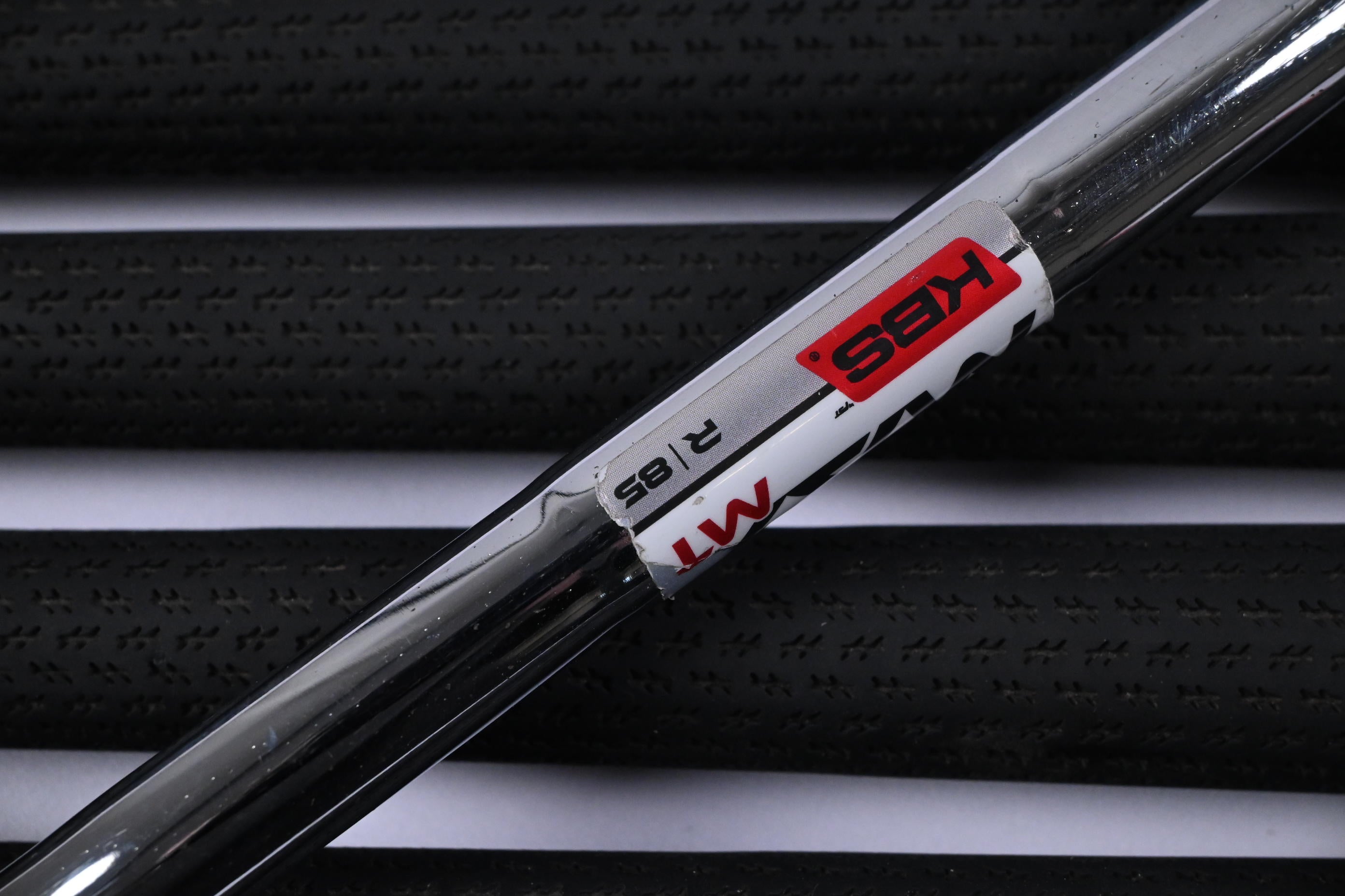 Left Hand Taylormade Stealth Irons / 5-PW+GW / Regular Flex KBS Max MT 85 Shafts