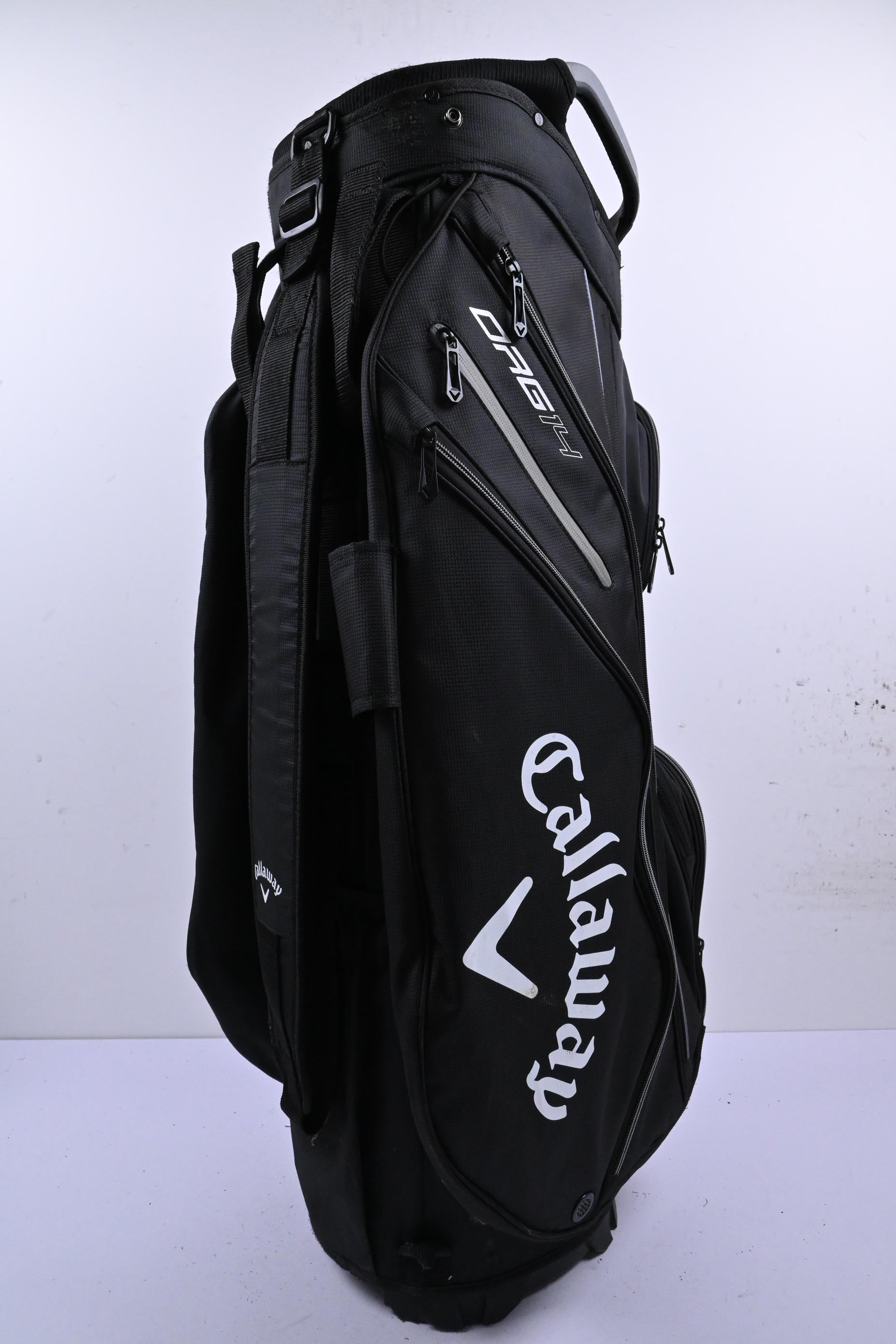 Callaway ORG 14 Cart Bag / 14-Way Divider / Black & White