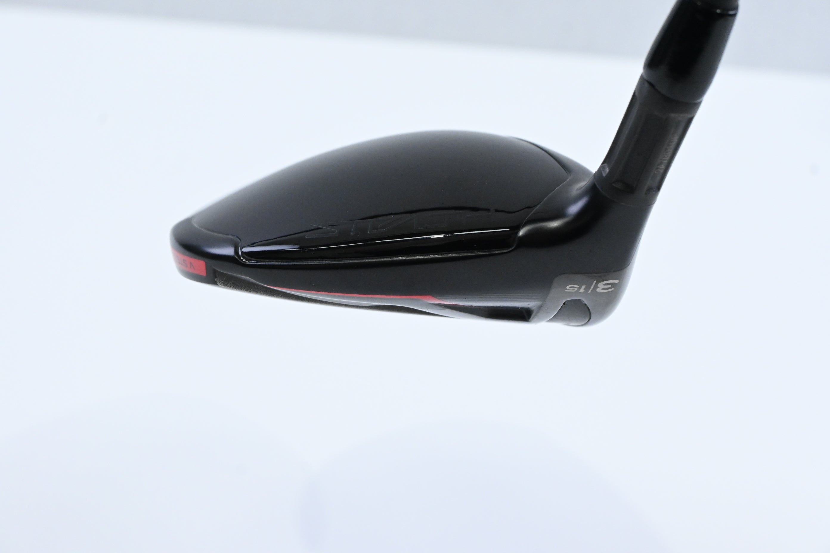 Left Hand Taylormade Stealth 2 #3 Wood / 15 Degree / Stiff Flex Fujikura Motore