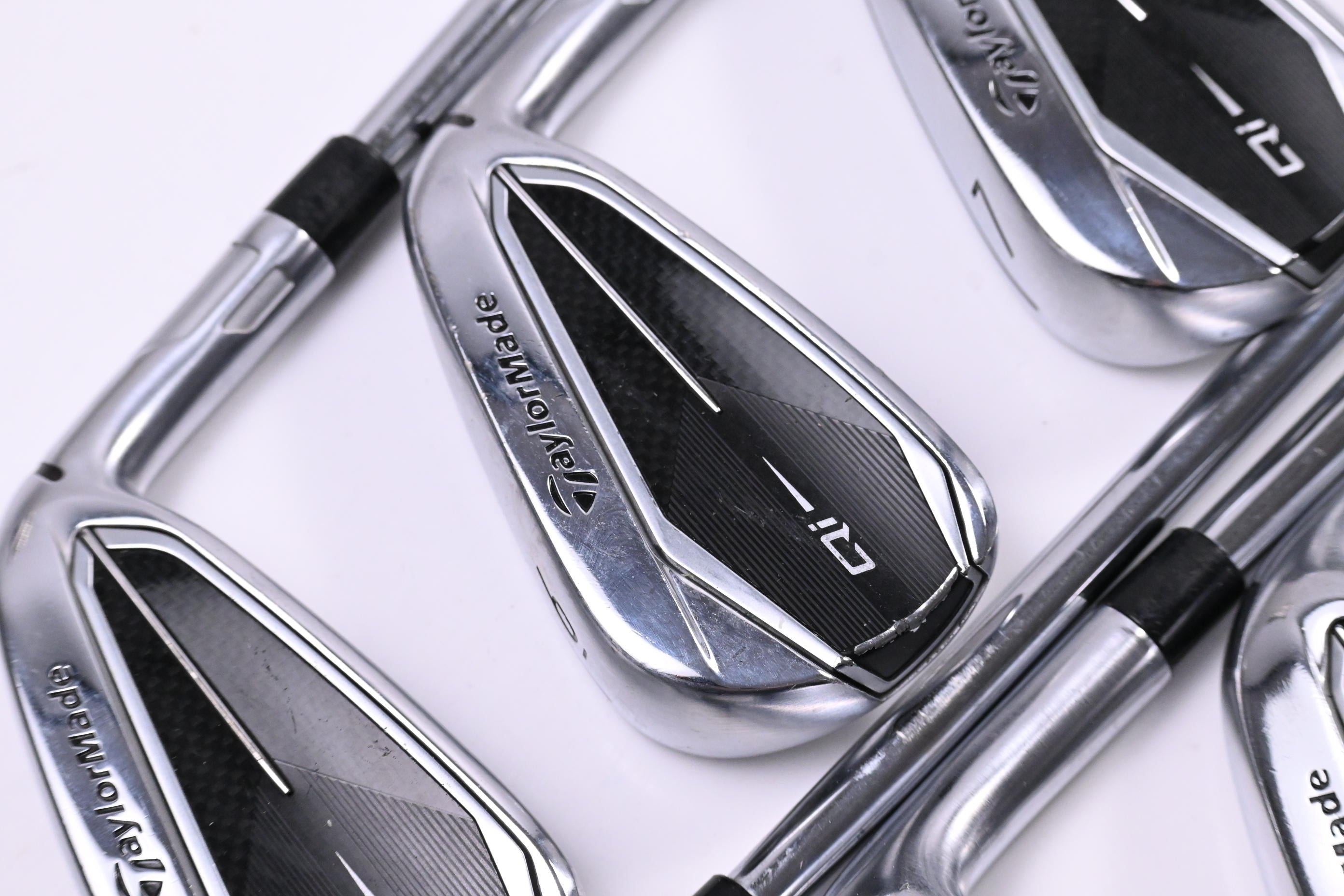 Taylormade Qi Irons / 5-PW+SW / Stiff Flex KBS MAX MT 85 Shafts