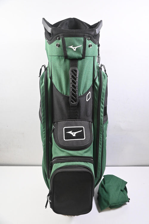 Mizuno BR-D3c Cart Bag / 7-Way Divider / Green, Black