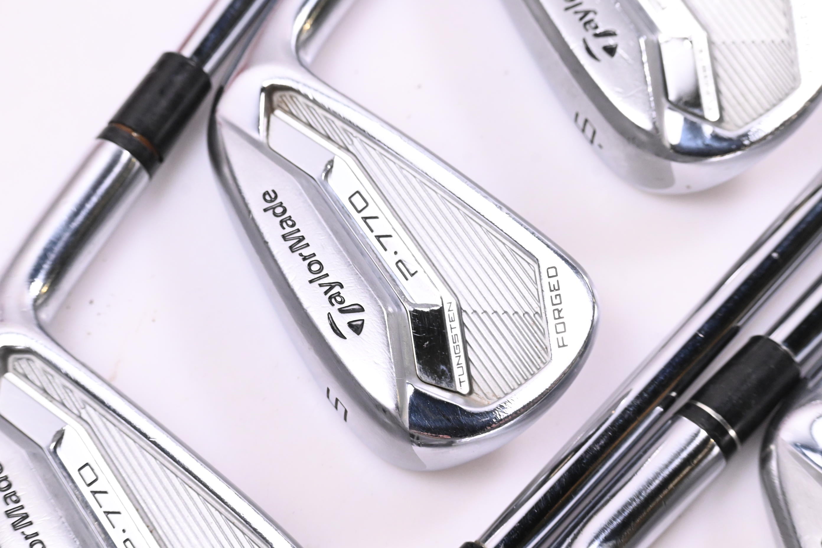 Taylormade P770 2017 Irons / 4-PW / Stiff Flex KBS Tour FLT 120 Shafts