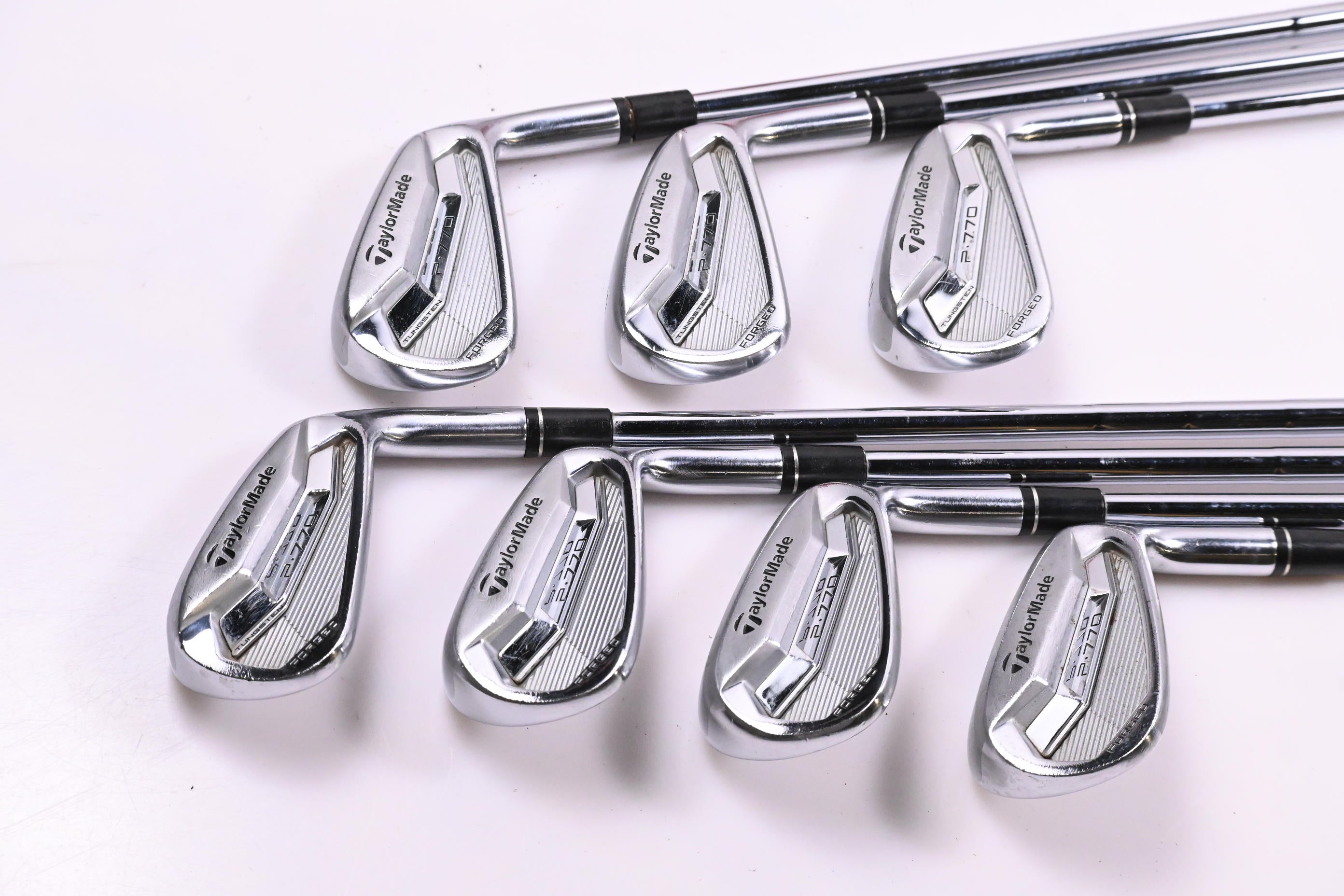 Taylormade P770 2017 Irons / 4-PW / Stiff Flex KBS Tour FLT 120 Shafts