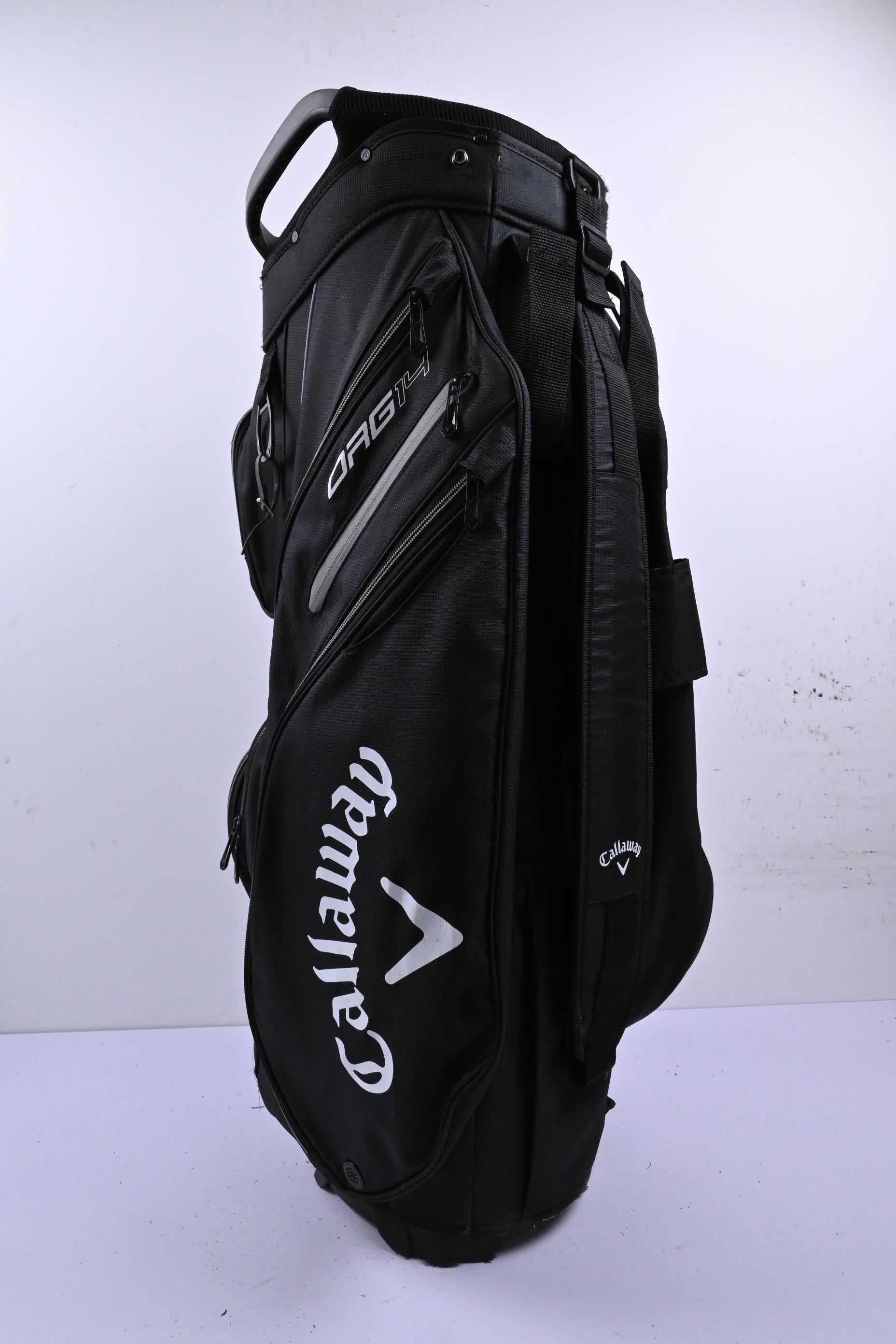 Callaway ORG 14 Cart Bag / 14-Way Divider / Black & White