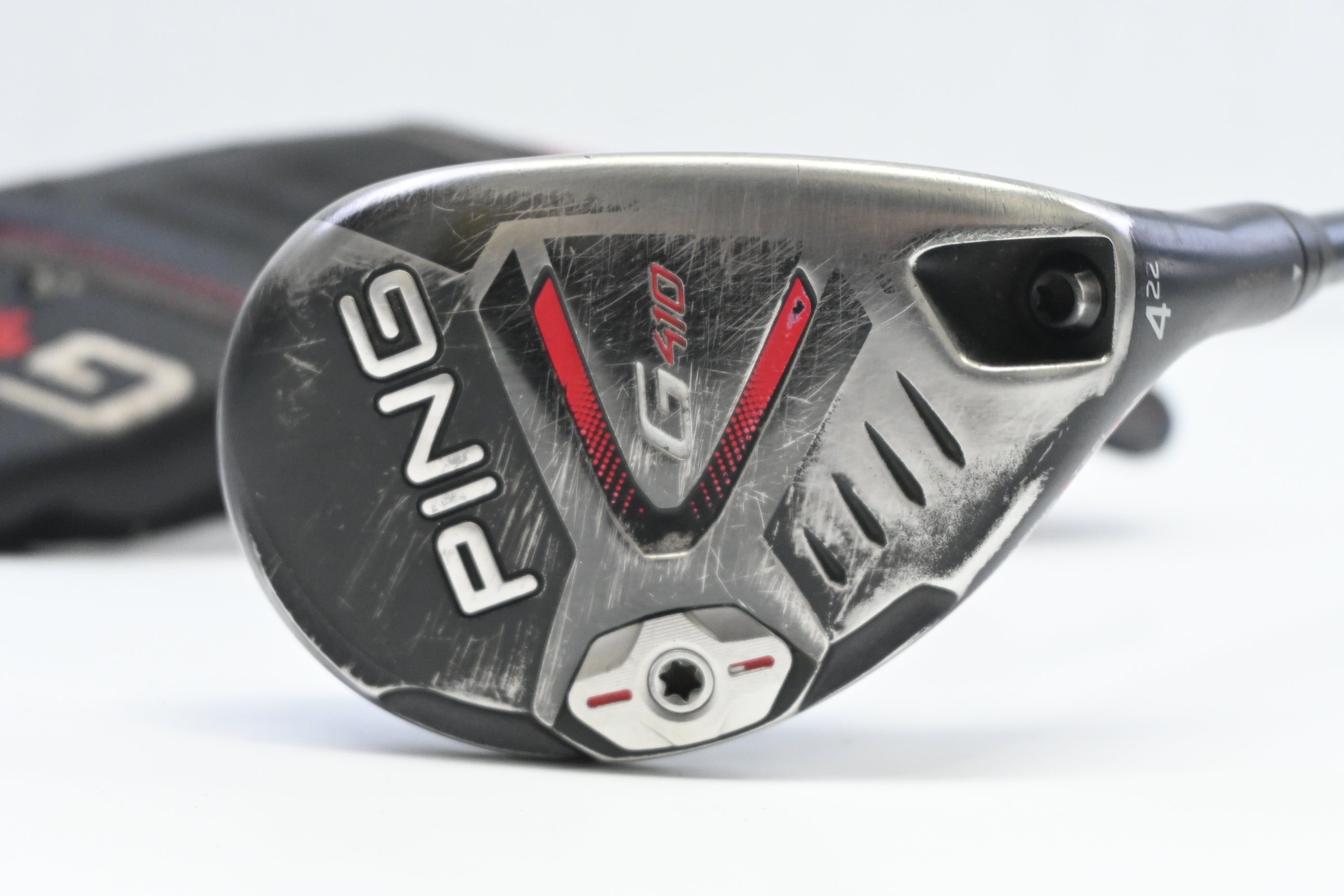 Ping G410 #4 Hybrid / 22 Degree / Senior Flex Ping Alta CB Red 70 Shaft
