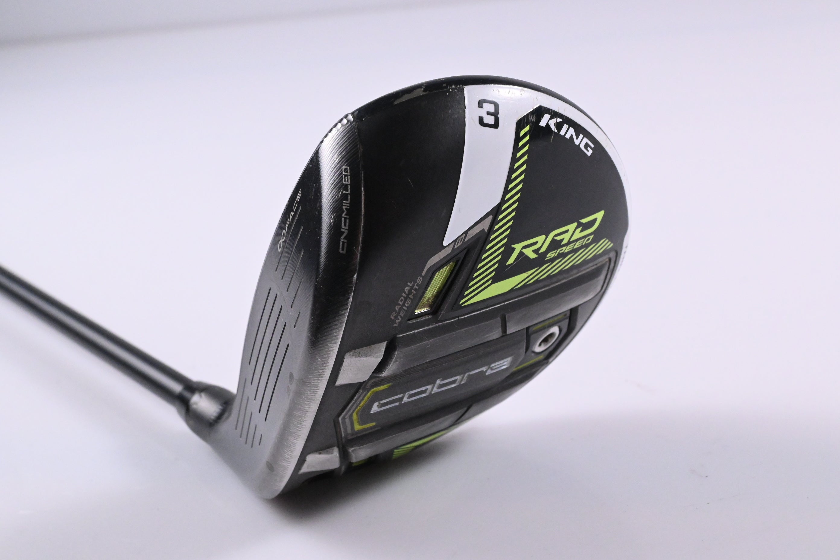 Left Hand Cobra King Radspeed #3 Wood / 14.5 Degree / Regular Flex Motore X F3 6