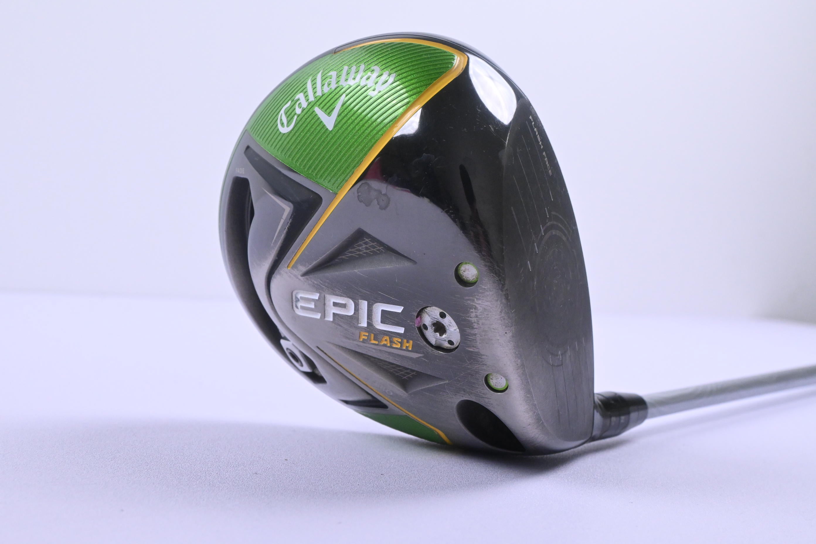Callaway Epic Flash Driver / 9 Degree / Stiff Flex EvenFlow Green 55 Shaft